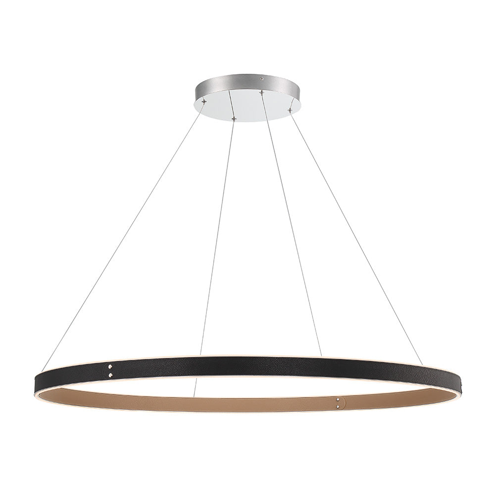 VERDURA Suspension lineaire Noir DEL INTÉGRÉ - 43898-015 | EUROFASE
