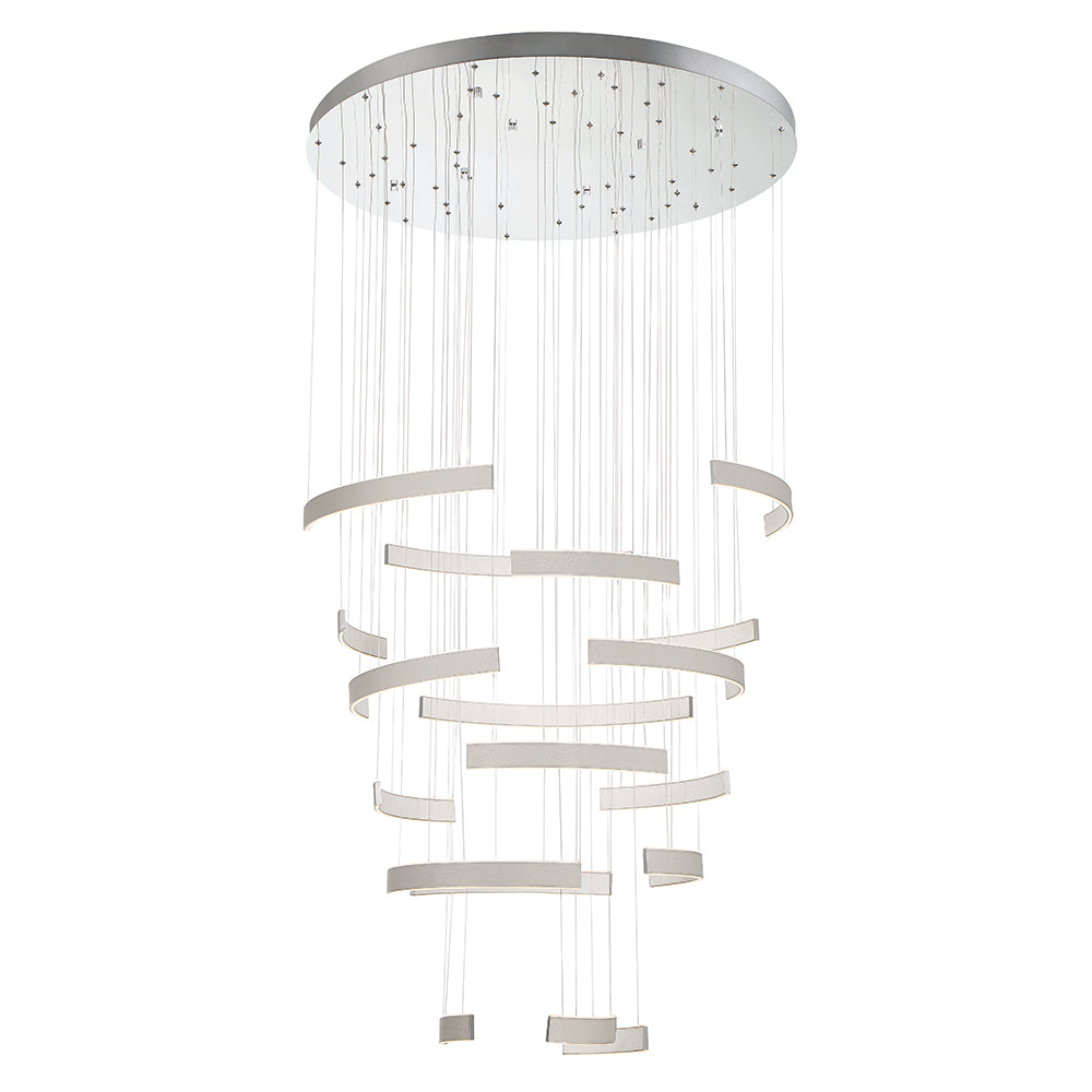 VERDURA Chandelier Gray - 43902-038 INTEGRATED LED | EUROFASE