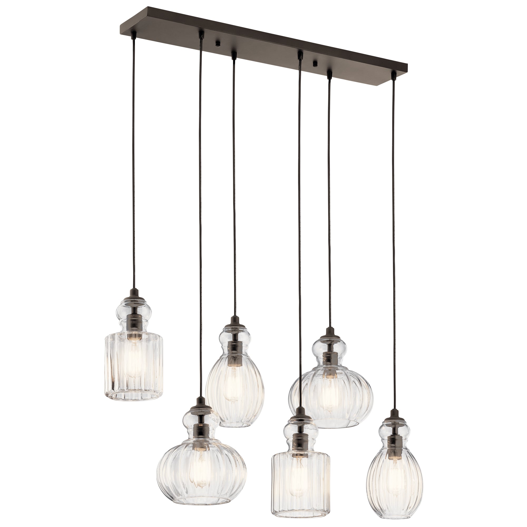 RIVIERA Suspension Bronze - 43950OZ | KICHLER