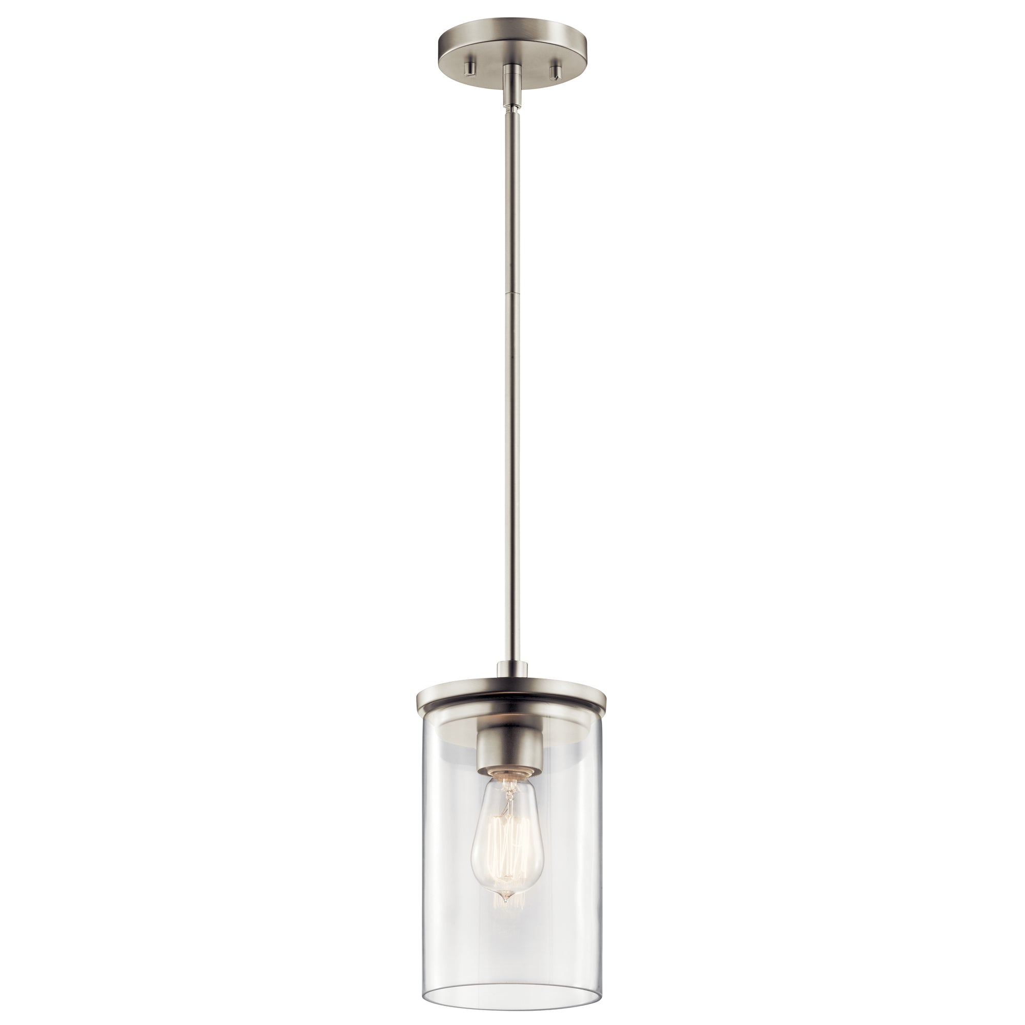 CROSBY Pendant Nickel - 43996NI | KICHLER