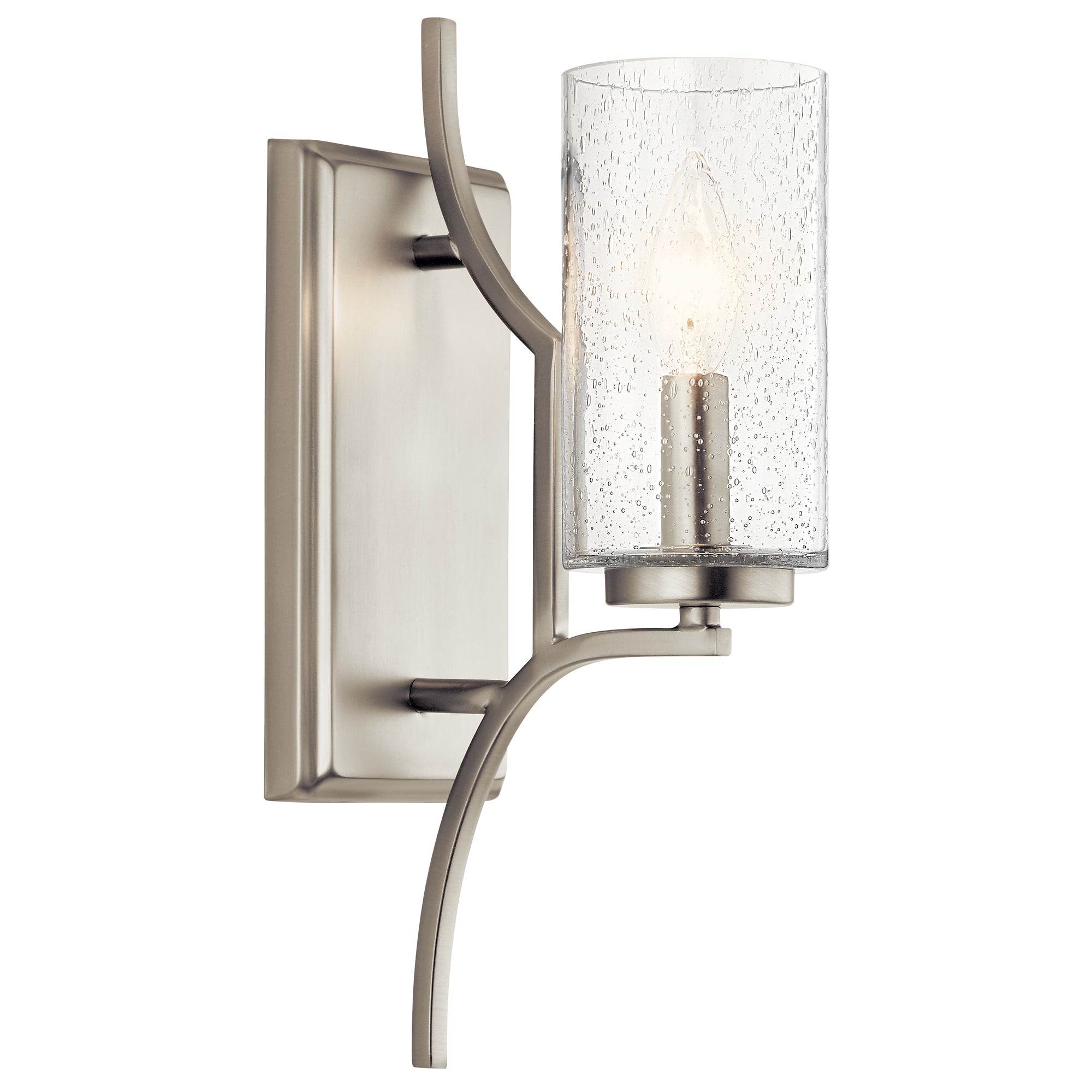VARA Sconce Nickel - 44070NI | KICHLER
