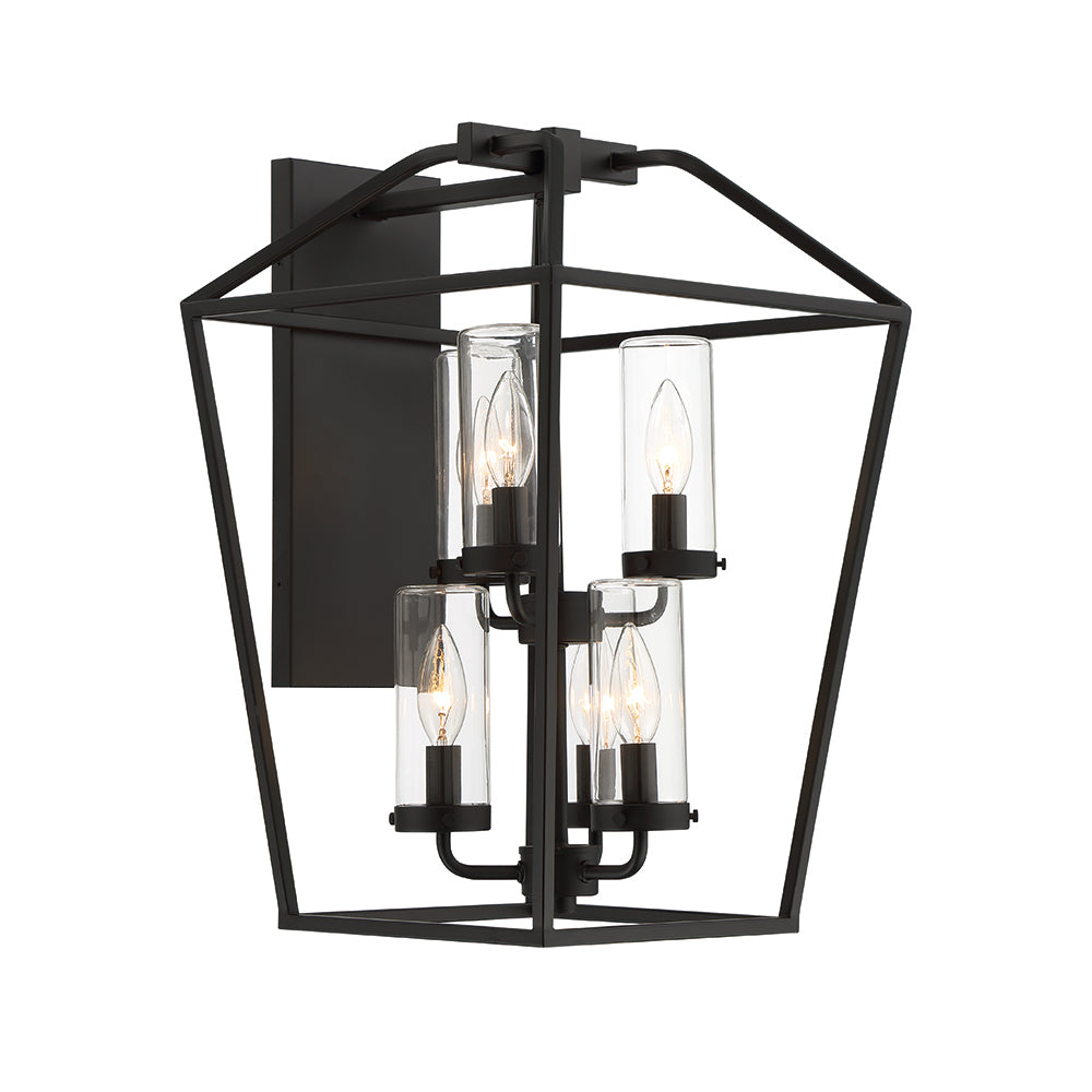 BASTILLE Outdoor sconce Black - 44307-011 | EUROFASE