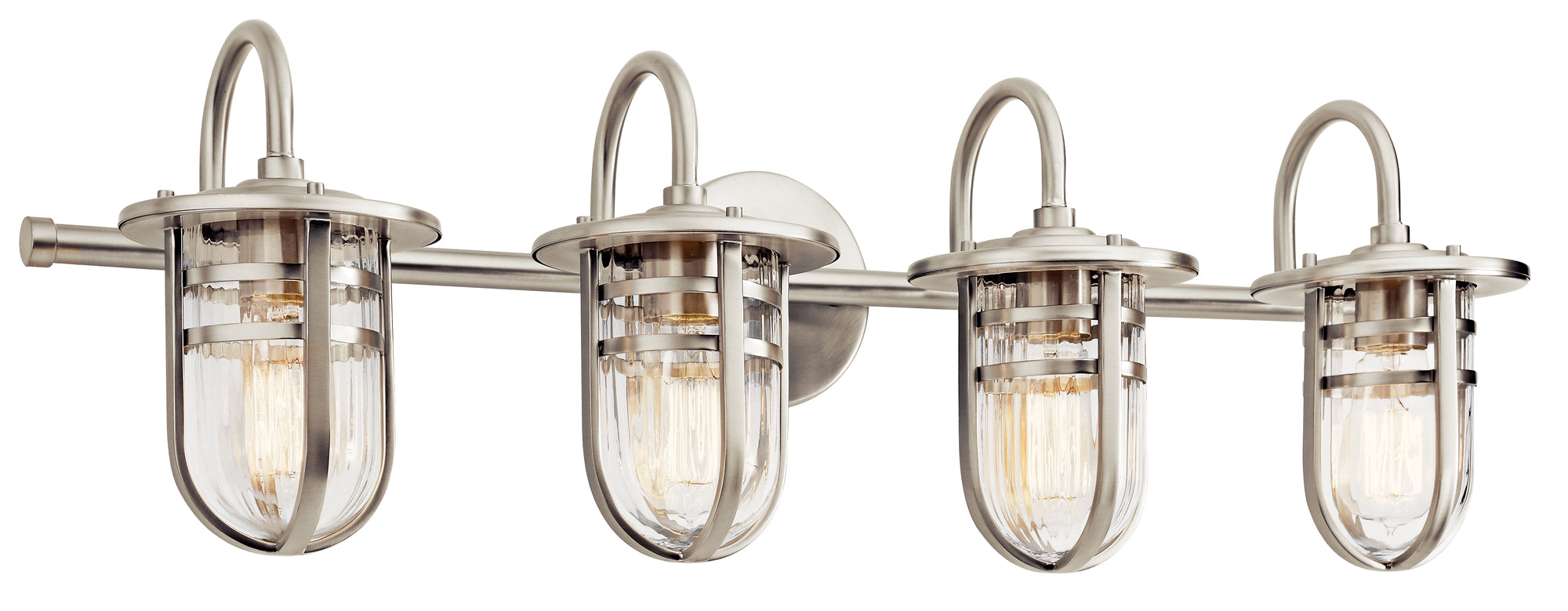 CAPARROS Bathroom sconce Nickel - 45134NI | KICHLER