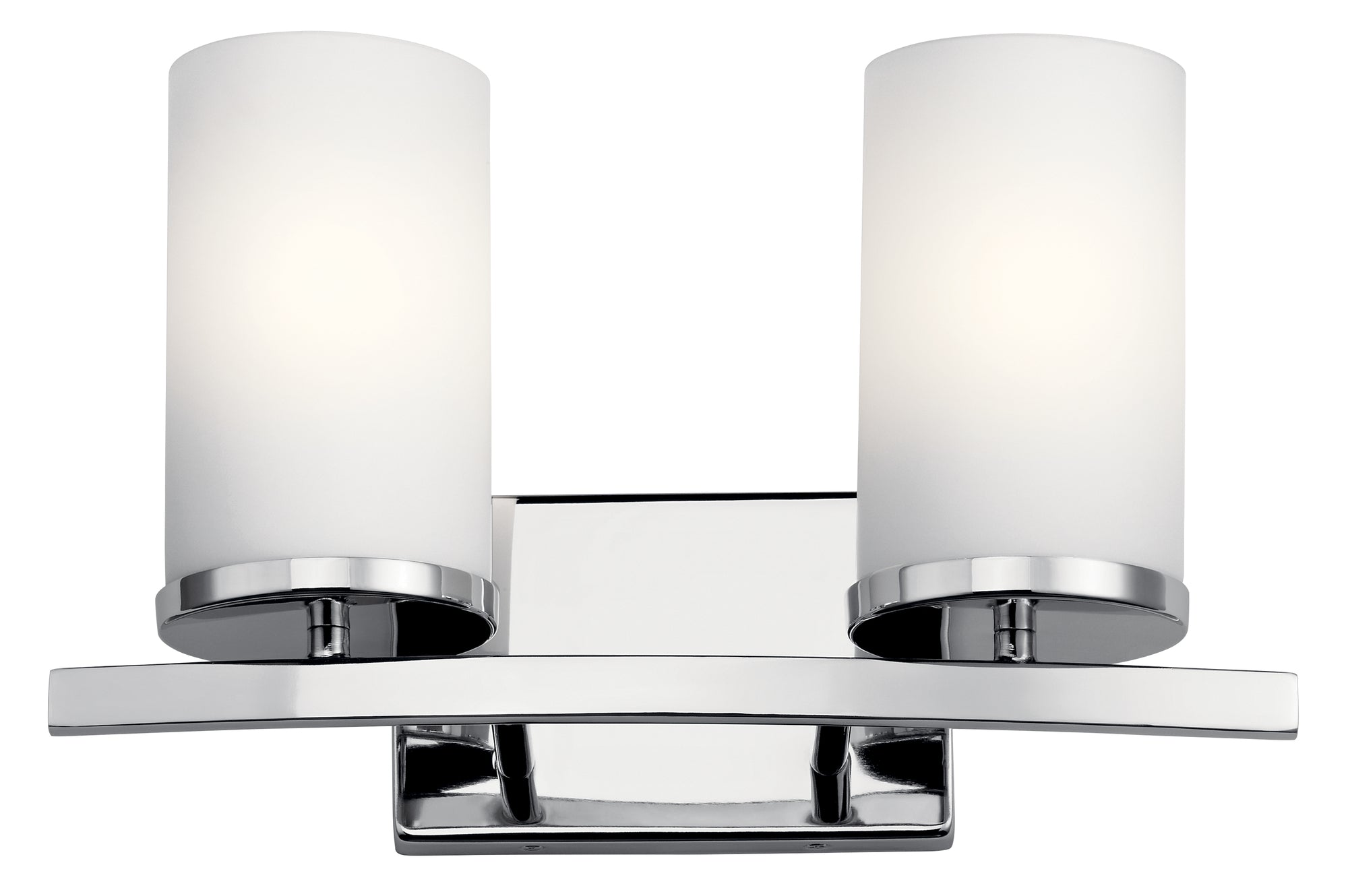 CROSBY Bathroom sconce Chrome - 45496CH | KICHLER