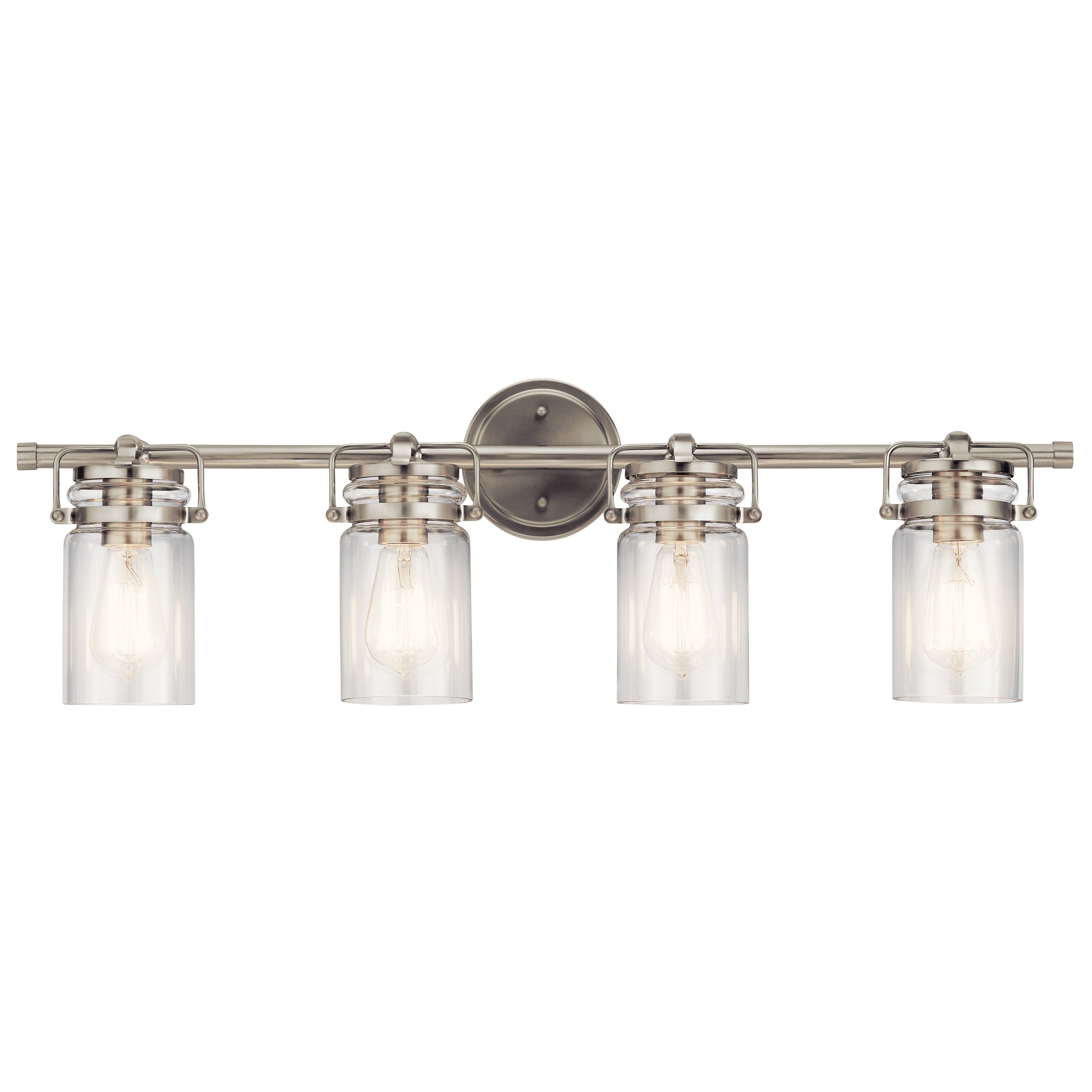 BRINLEY Bathroom sconce Nickel - 45690NI | KICHLER