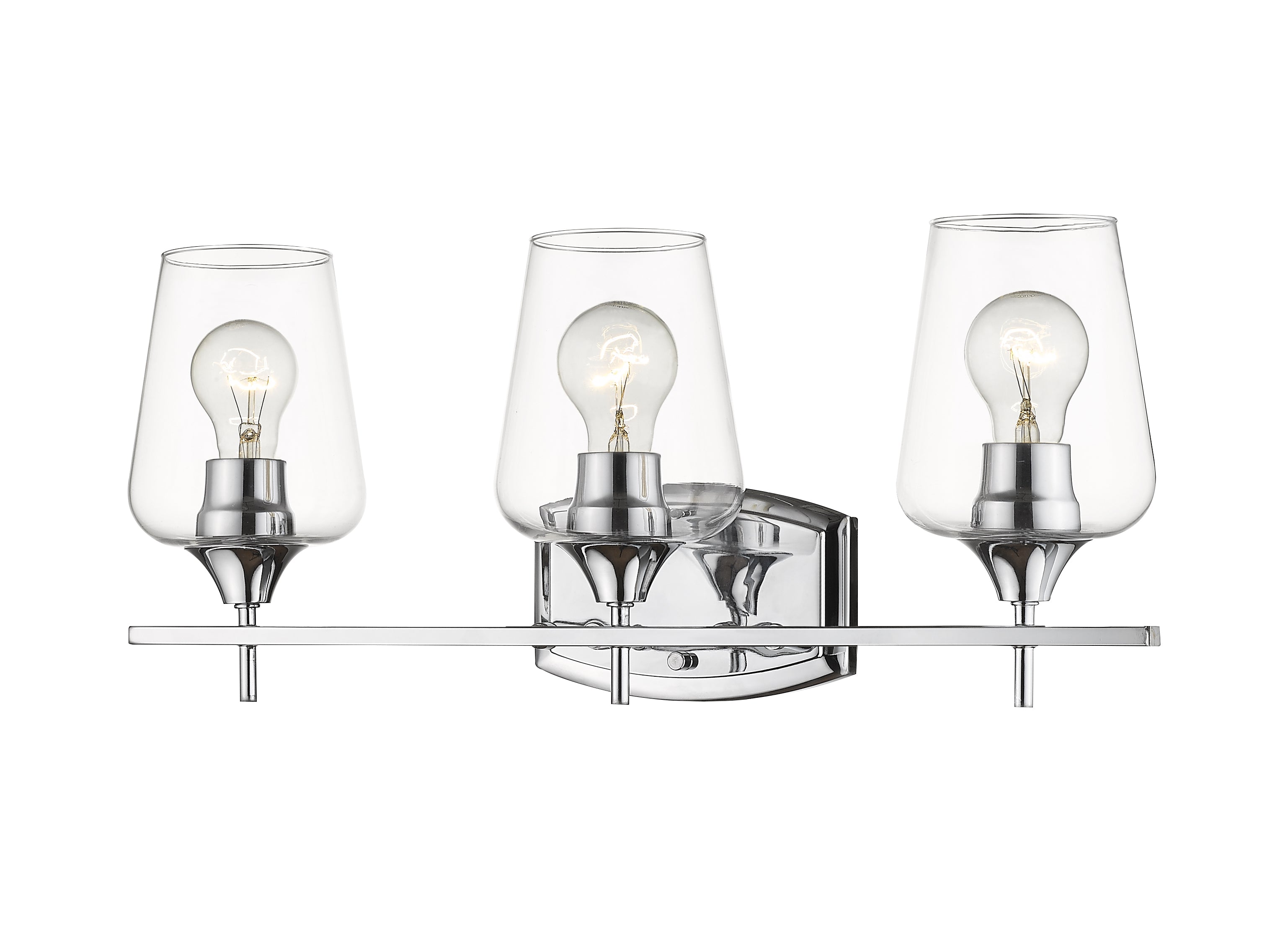 JOLIET Murale salle de bain Chrome - 473-3V-CH | Z-LITE
