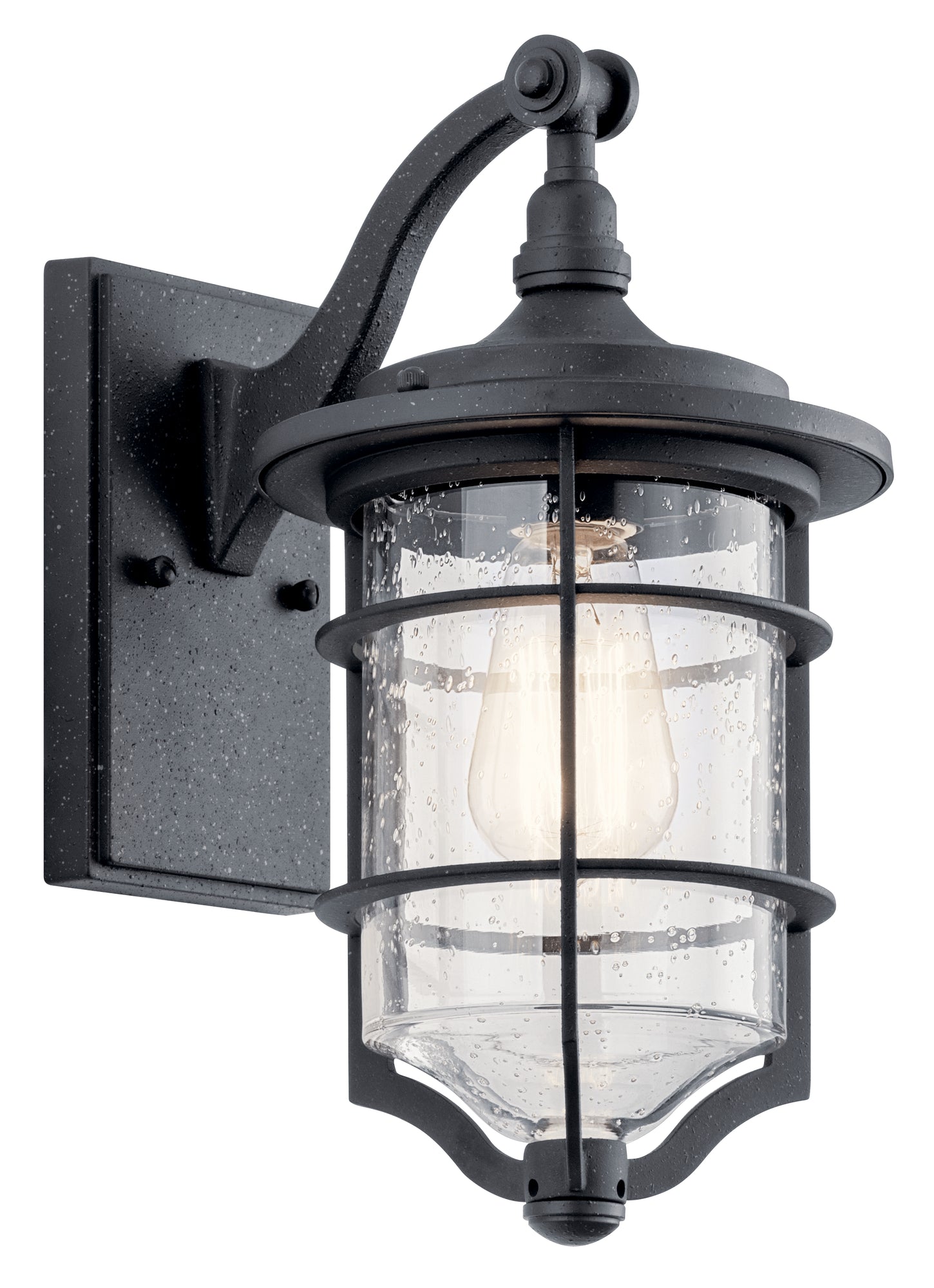 ROYAL-MARINE Murale exterieure Noir - 49126DBK | KICHLER