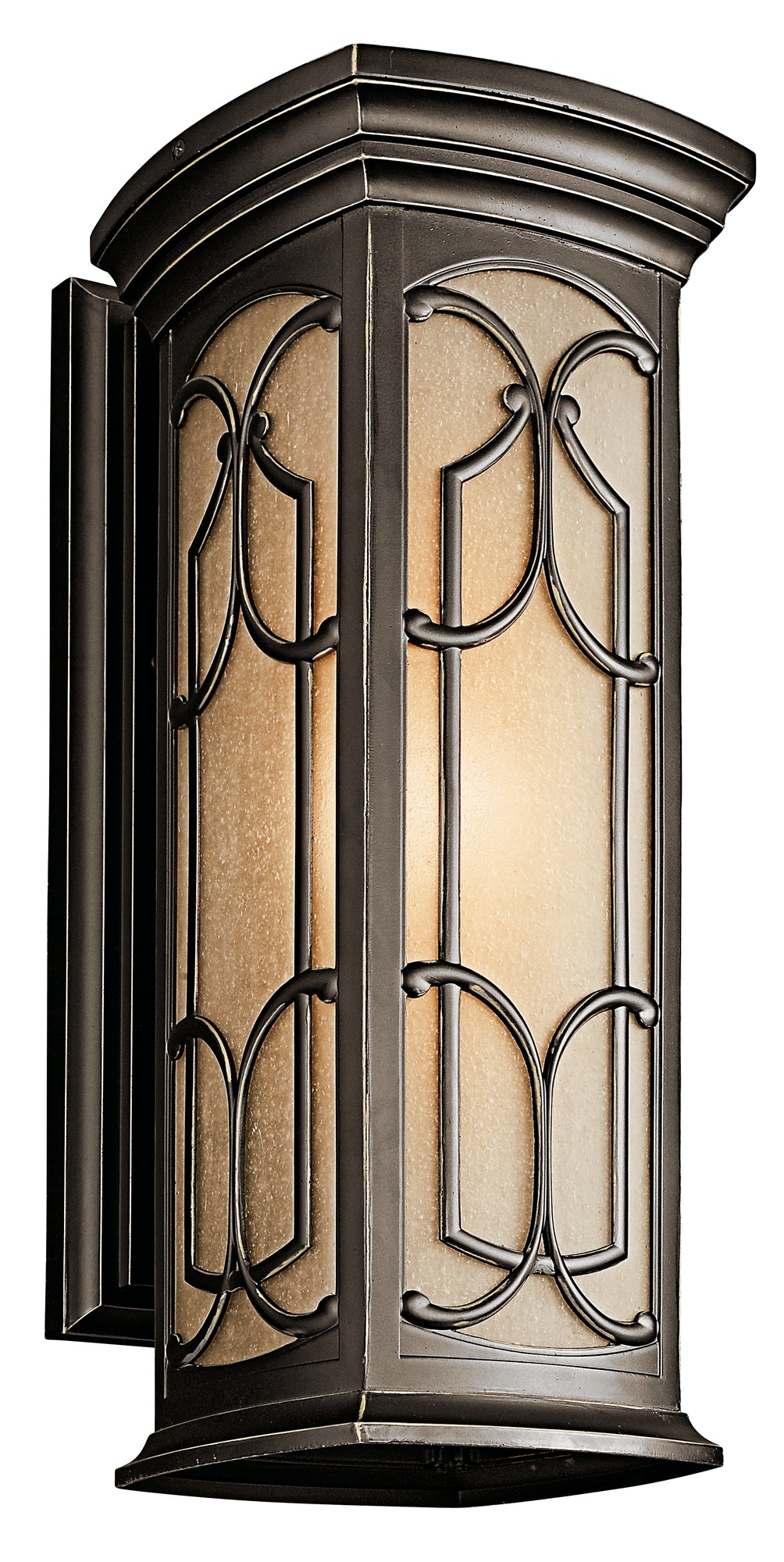FRANCEASI Outdoor sconce Bronze - 49228OZ | KICHLER
