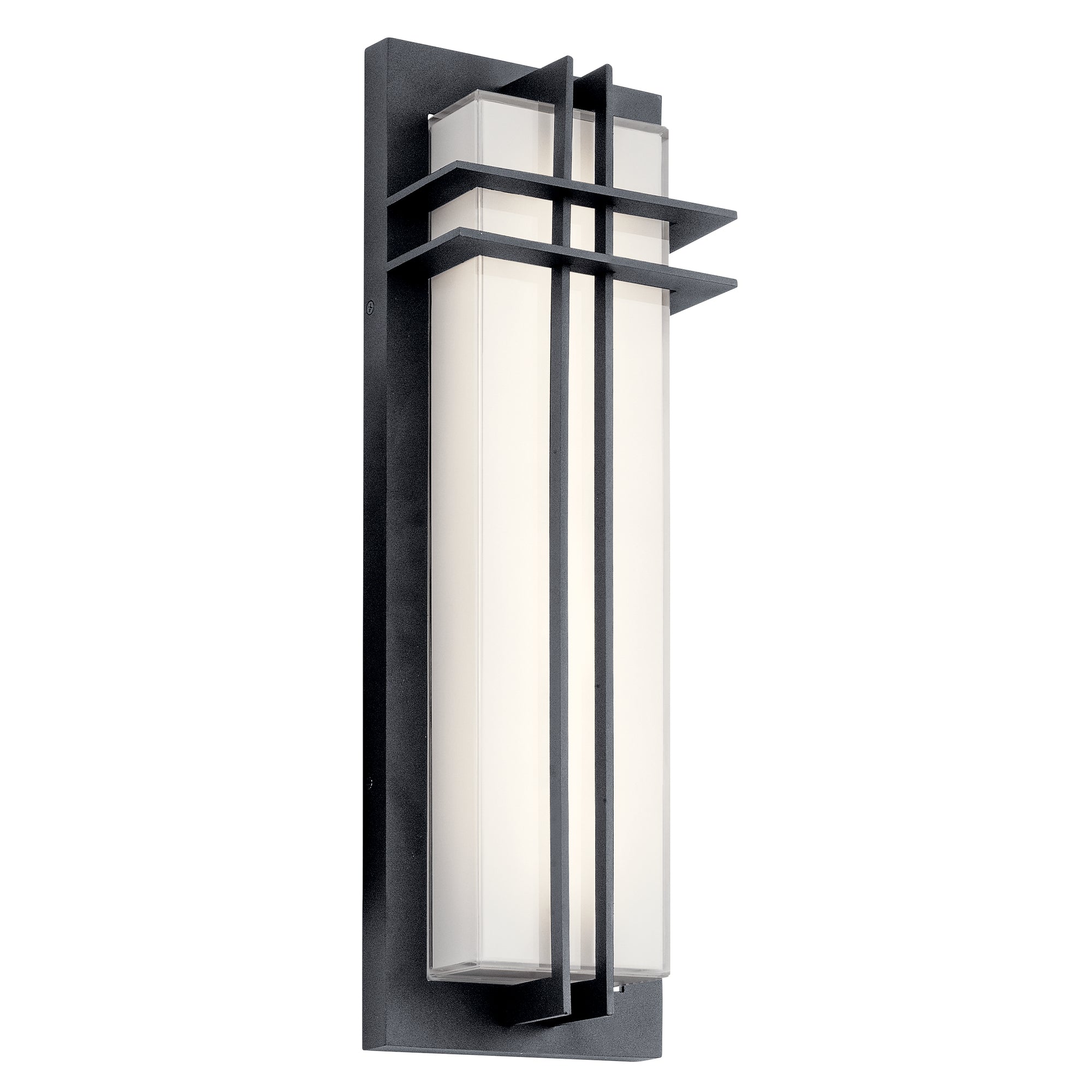 MANHATTAN Outdoor sconce Black - 49298BKTLED | KICHLER