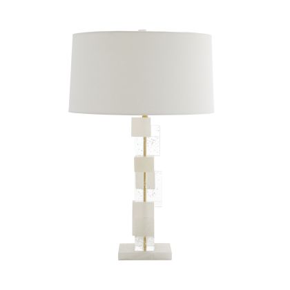 Lampe sur table Blanc, Or - 49762-395 | ARTERIORS