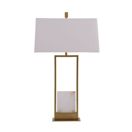 Lampe sur table Or, Blanc - 49764-581 | ARTERIORS