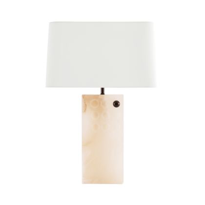 Lampe sur table Bronze, Blanc - 49766-517 | ARTERIORS