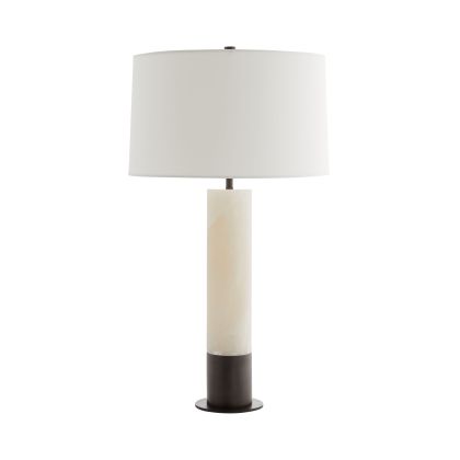 Lampe sur table Bronze, Blanc - 49771-550 | ARTERIORS