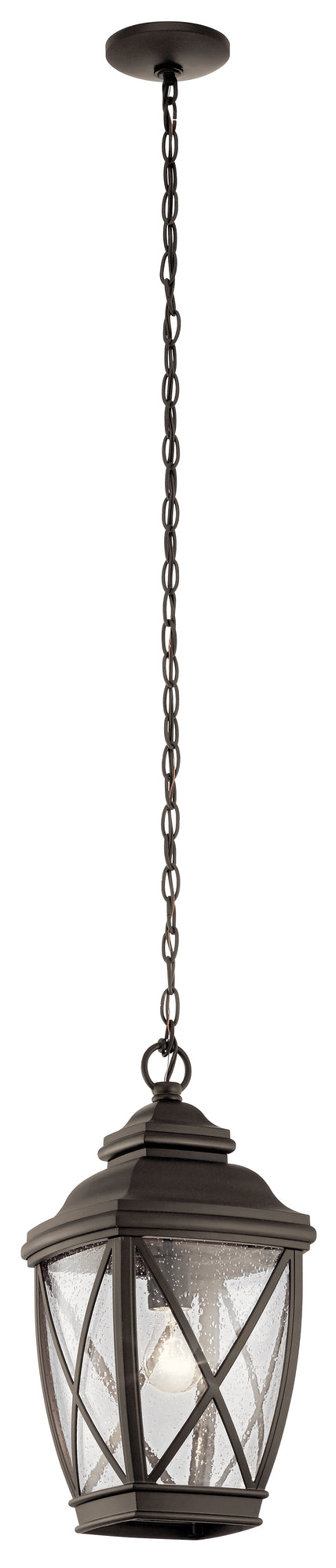TANGIER Suspension exterieure Bronze - 49844OZ | KICHLER