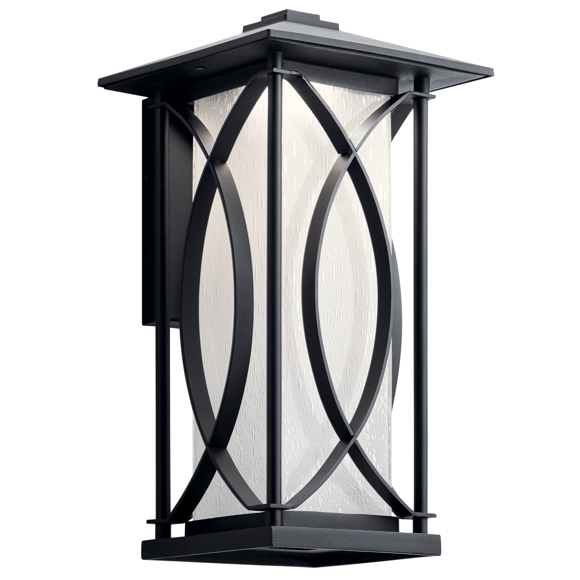 ASHBERN Murale exterieure Noir - 49974BKTLED | KICHLER