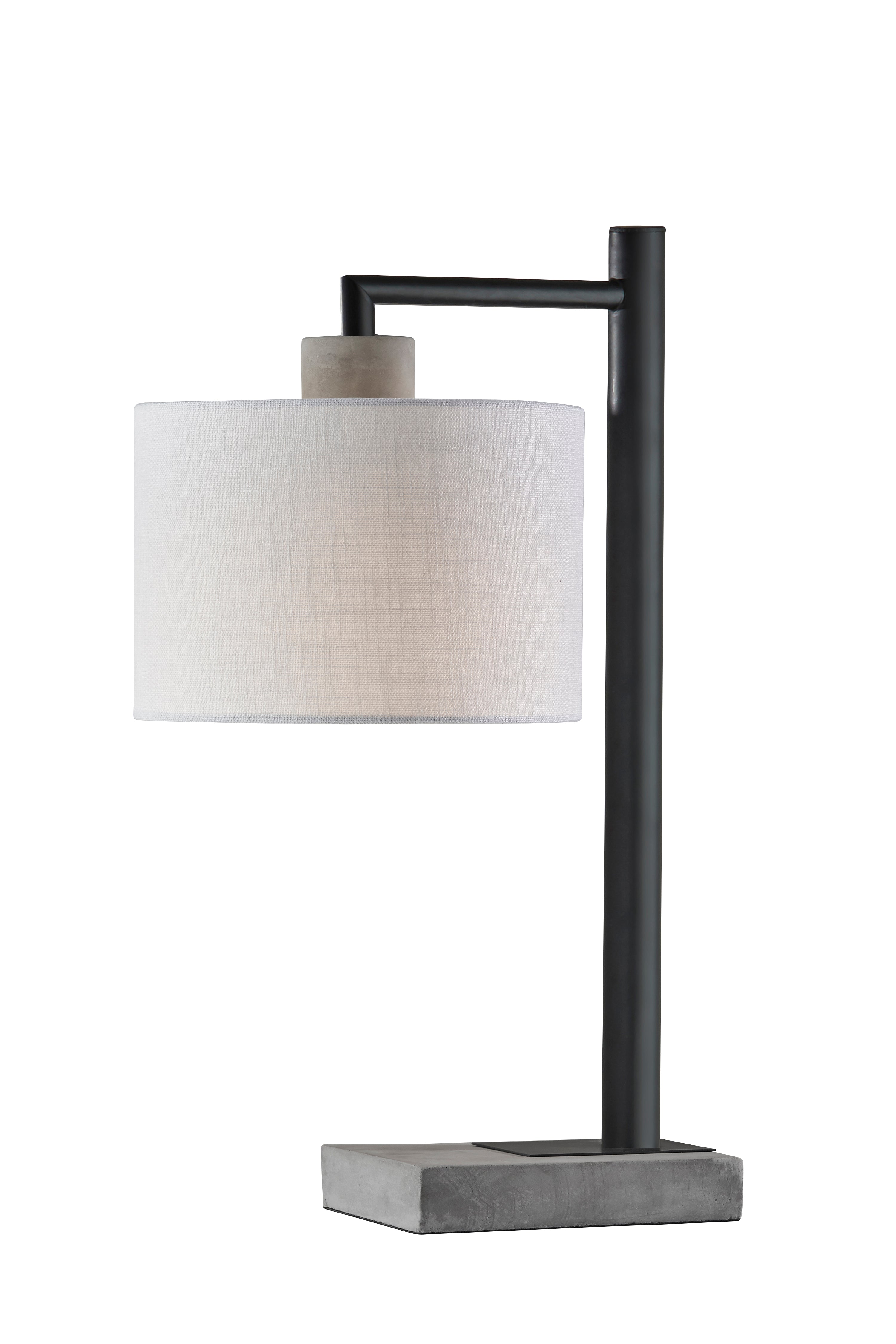 DEVIN Lampe sur table Noir - 5018-01 | ADESSO