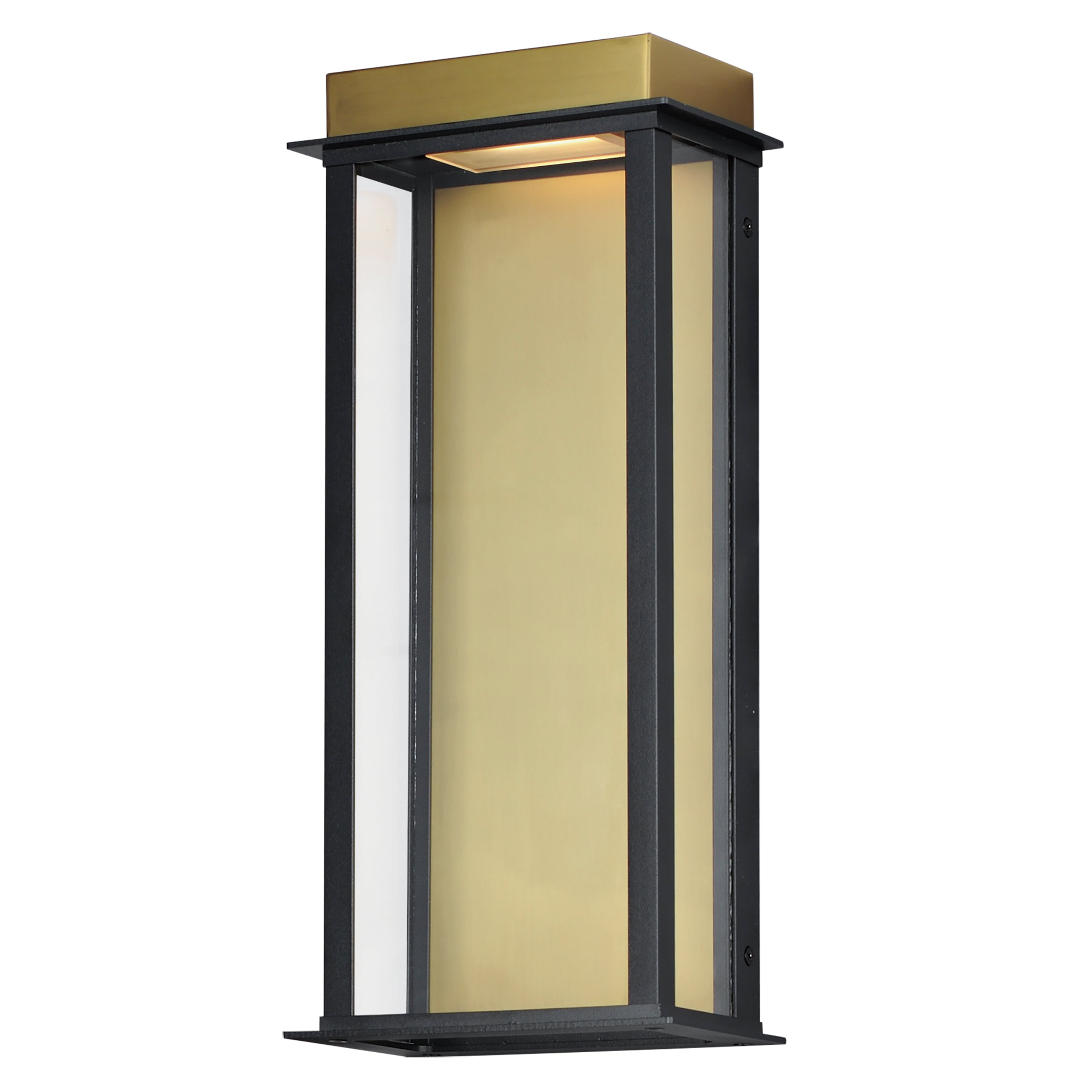 RINCON Outdoor sconce Black, Gold INTEGRATED LED - 50754BKGLD | MAXIM/ET2