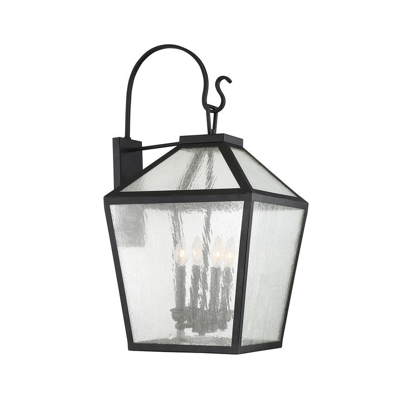 WOODSTOCK Outdoor wall sconce Black - 5-102-BK | SAVOYS