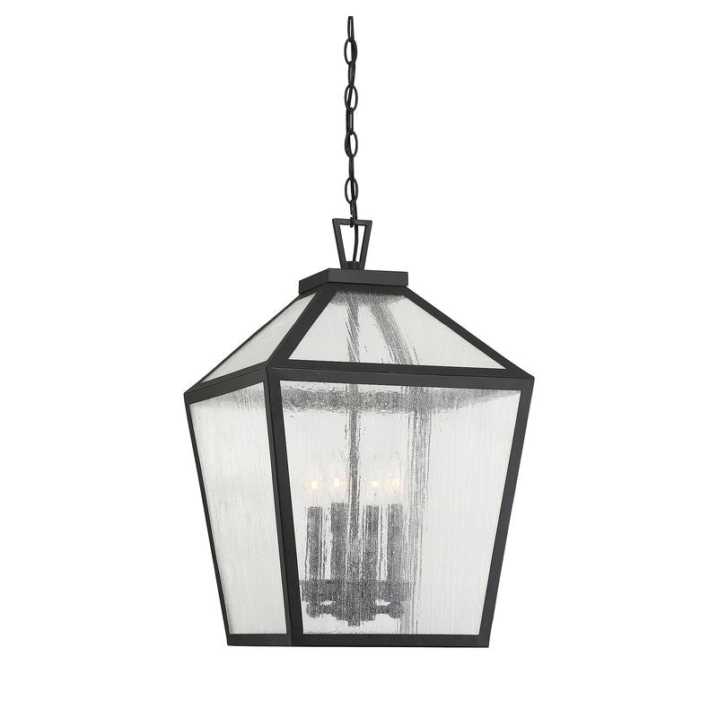 WOODSTOCK Outdoor pendant Black - 5-104-BK | SAVOYS