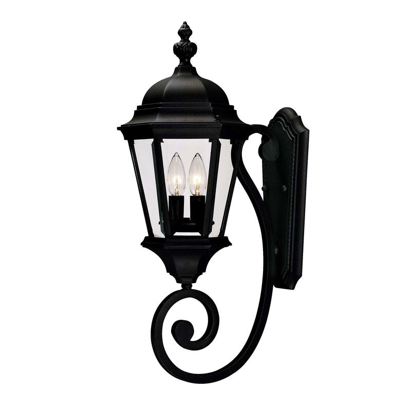 WAKEFIELD Outdoor wall sconce Black - 5-1301-BK | SAVOYS
