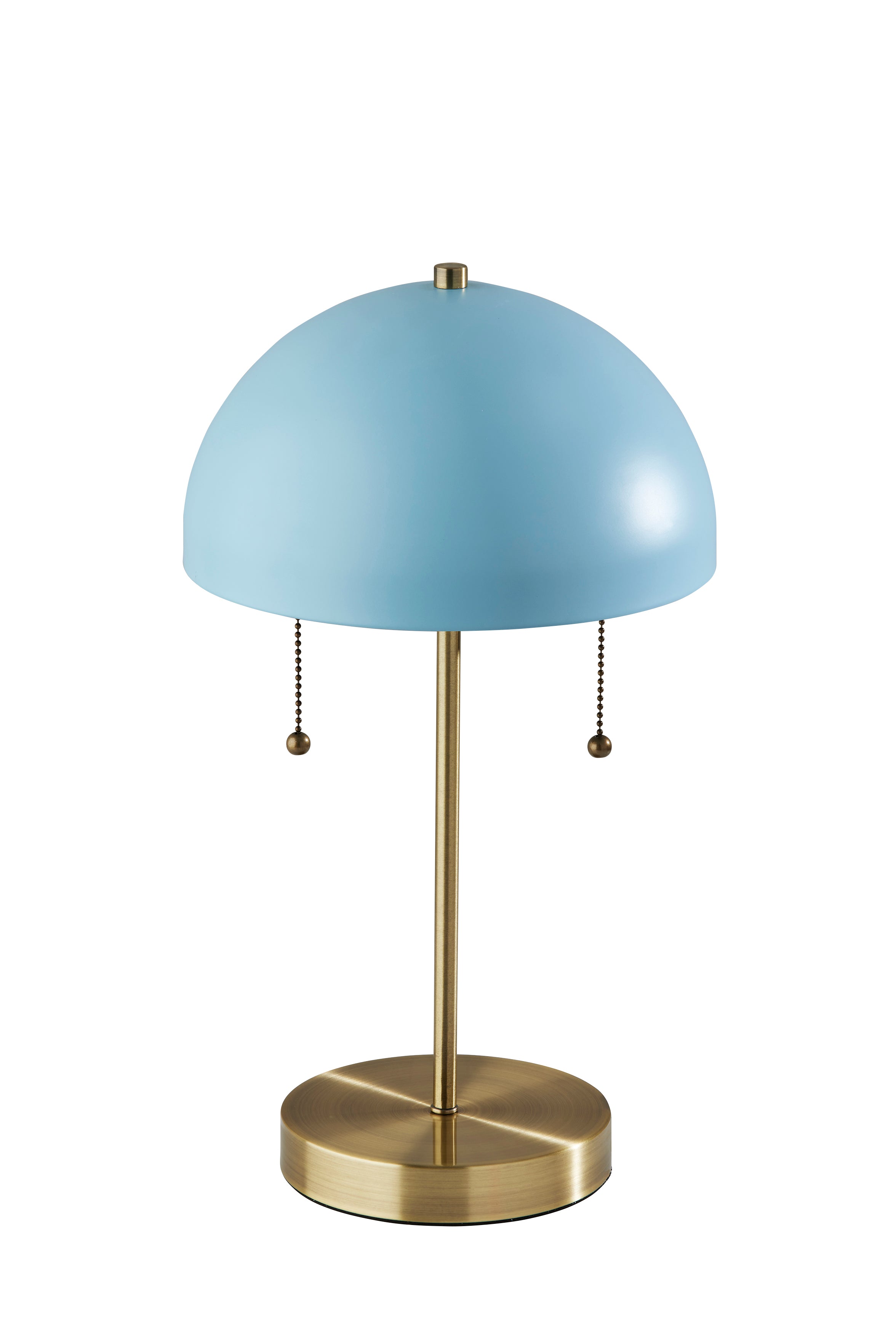 BOWIE Lampe sur table Or, Bleu - 5132-07 | ADESSO