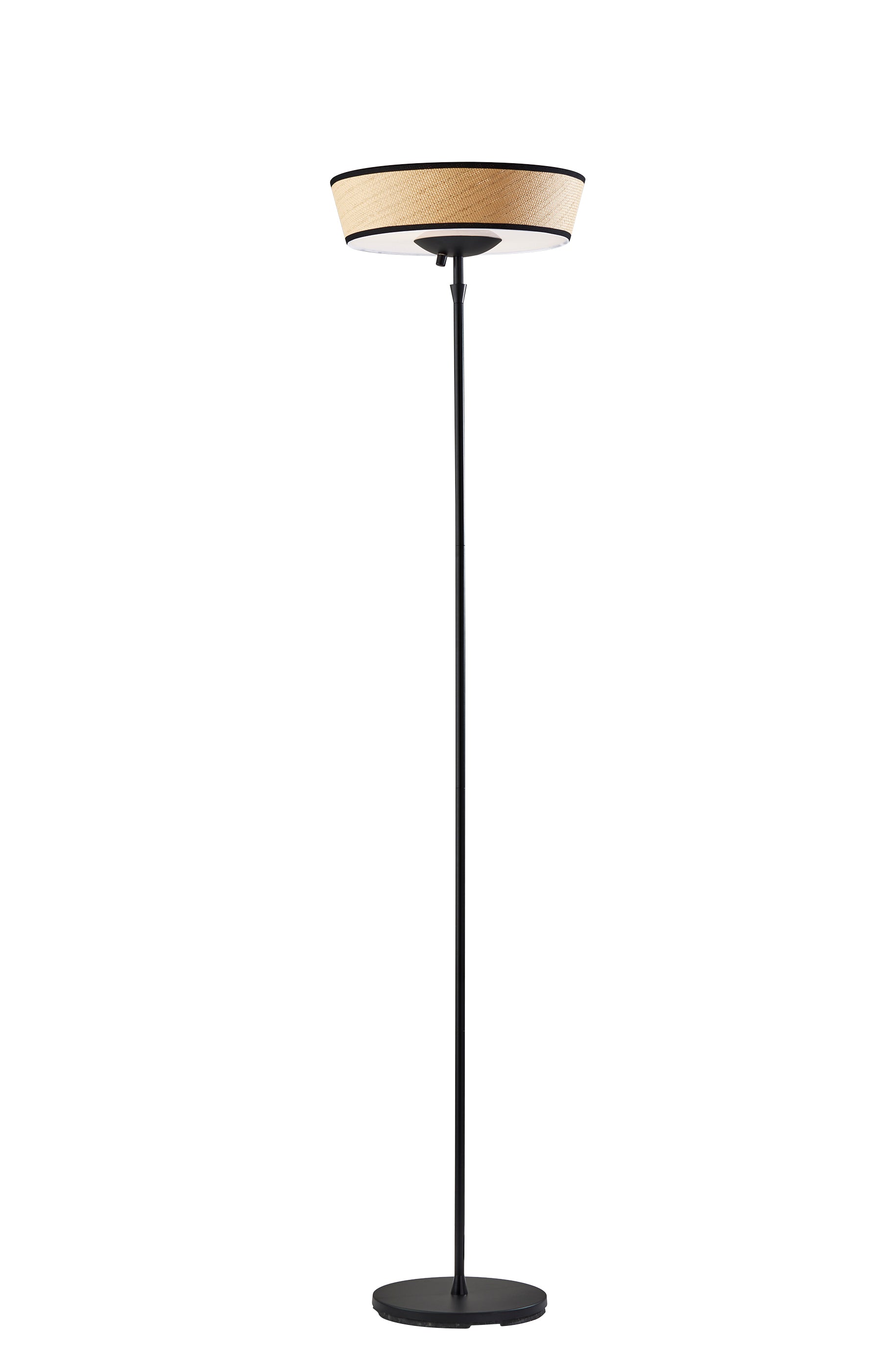 HARPER Lampe sur pied Noir - 5169-12 | ADESSO