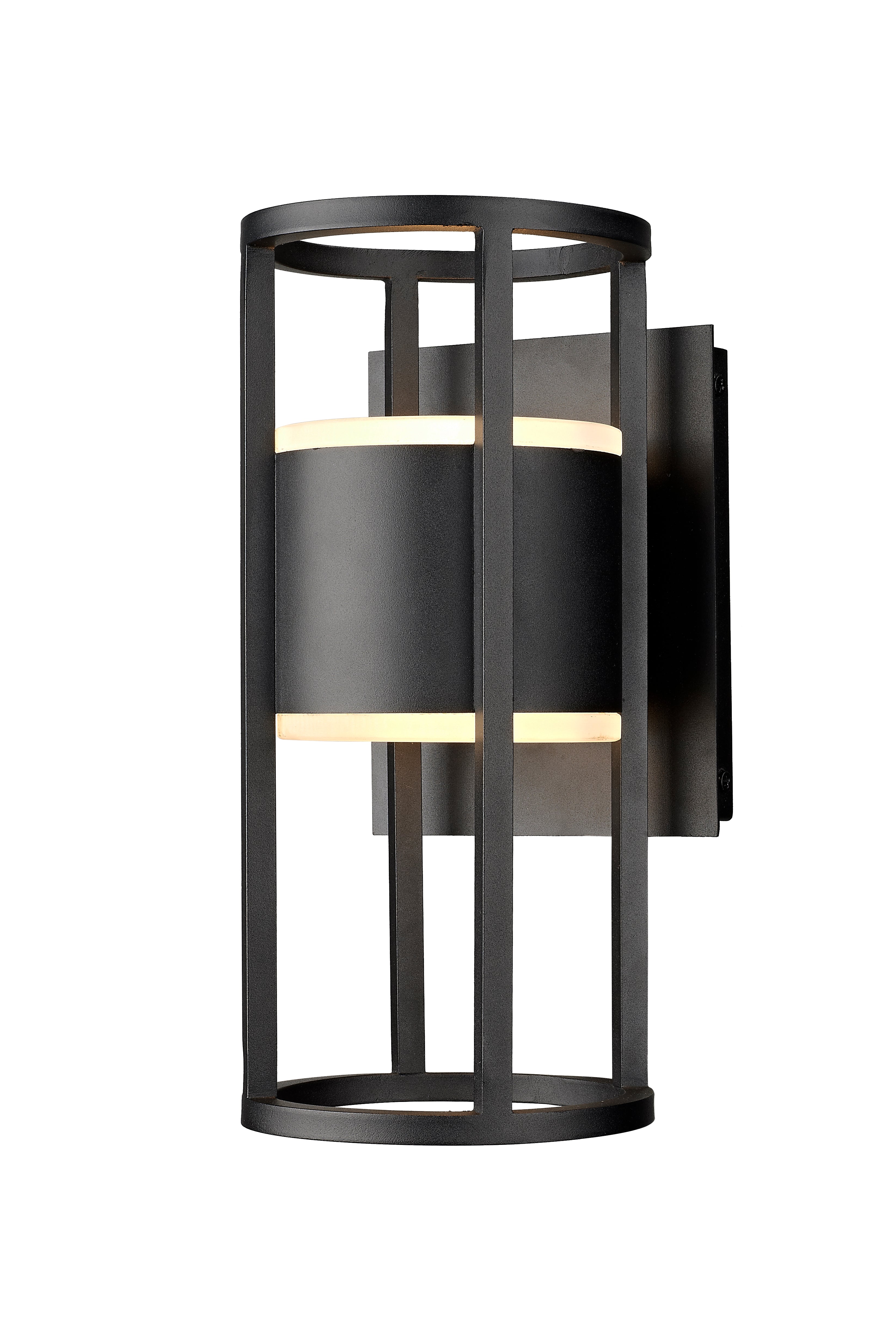 LUCA Outdoor wall sconce Black INTEGRATED LED - 517S-BK-LED | Z-LITE