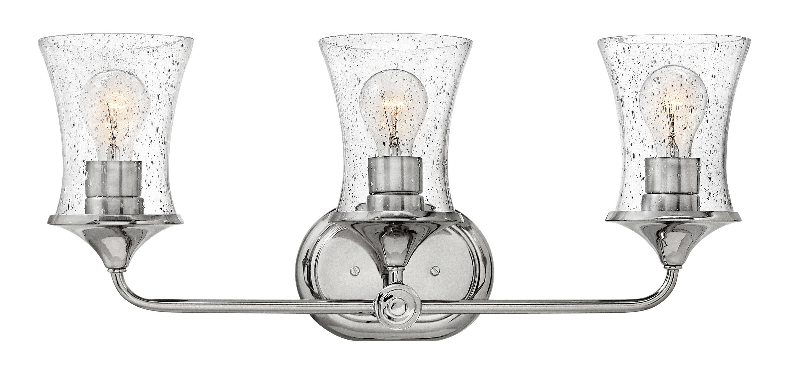 THISTLEDOWN Bathroom sconce Nickel - 51803PN | HINKLEY