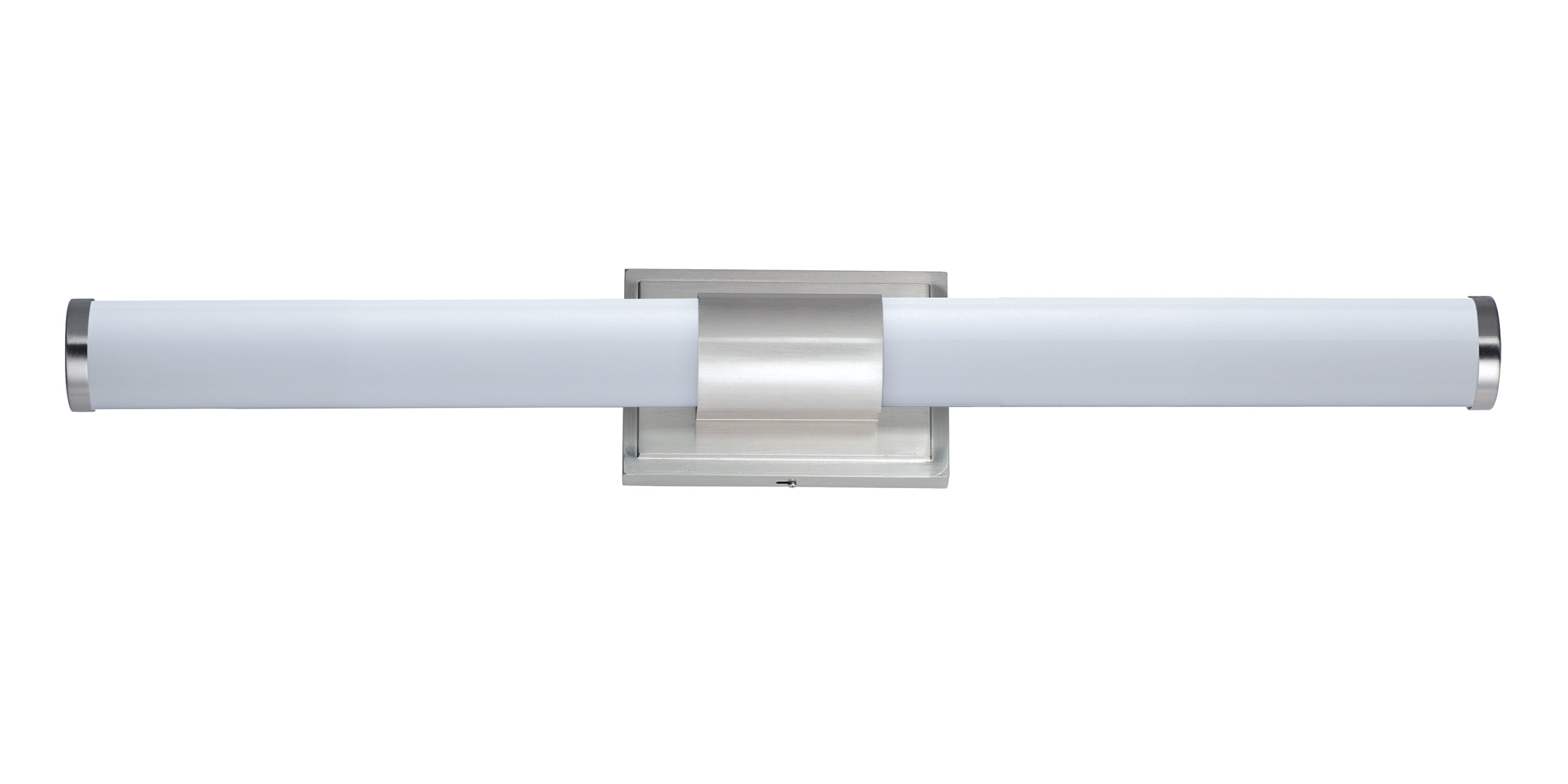 OPTIC Bathroom sconce Nickel INTEGRATED LED - 52116WTSN | MAXIM/ET2