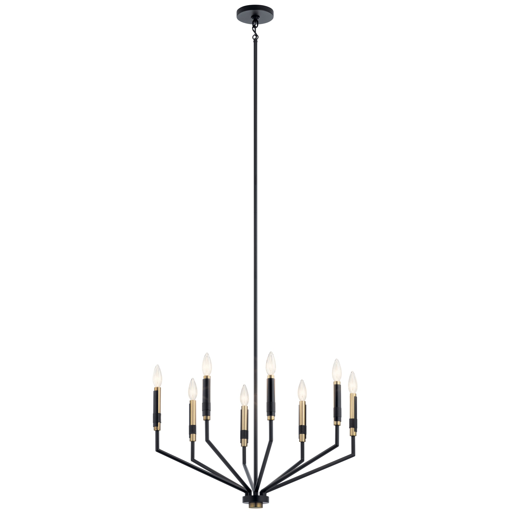 ARMAND Chandelier Noir, Or - 52349BK | KICHLER