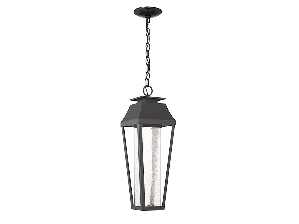 BROOKLINE Outdoor pendant Black INTEGRATED LED - 5-357-BK | SAVOYS