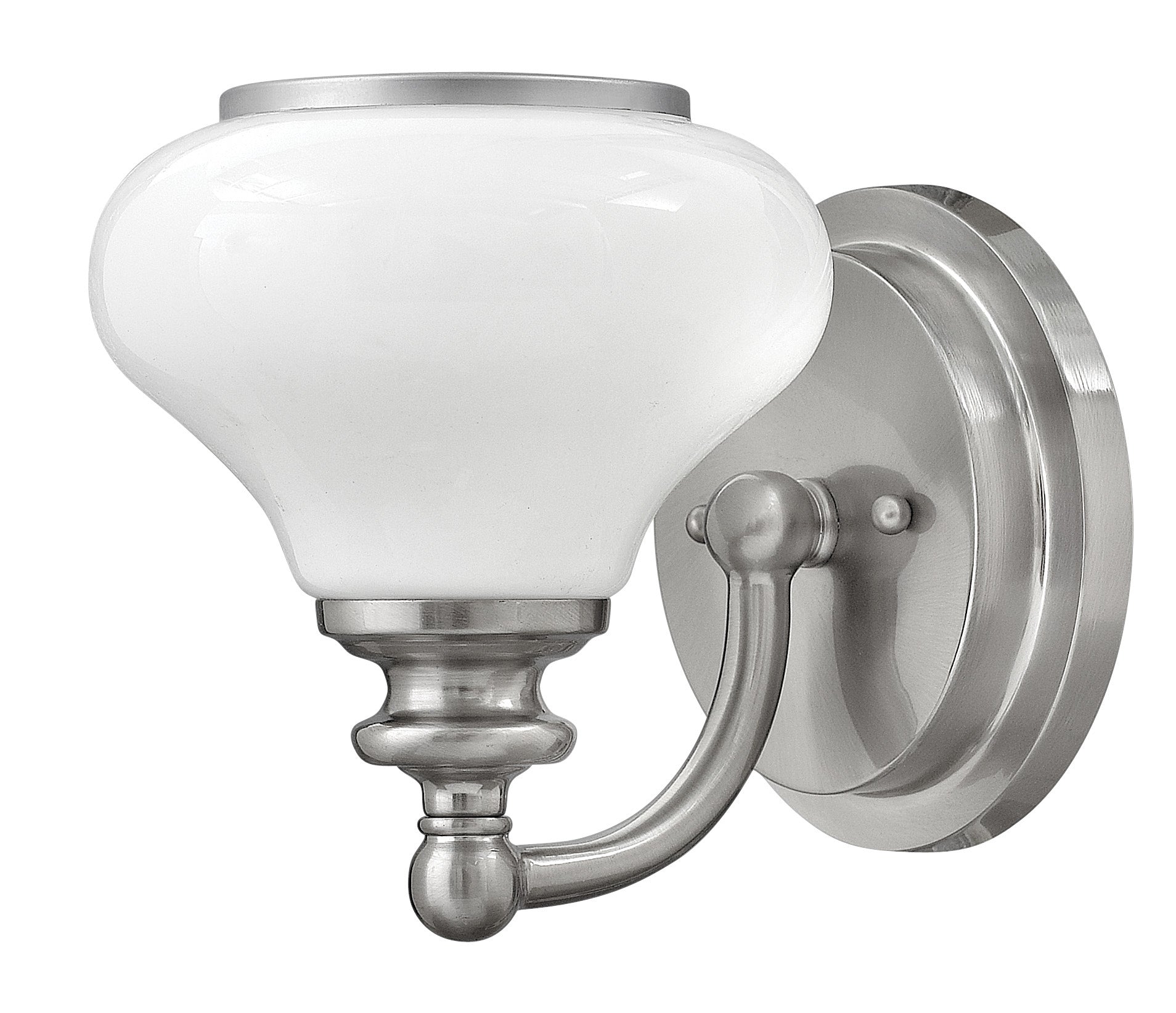 AINSLEY Bathroom sconce Nickel - 56550BN | HINKLEY