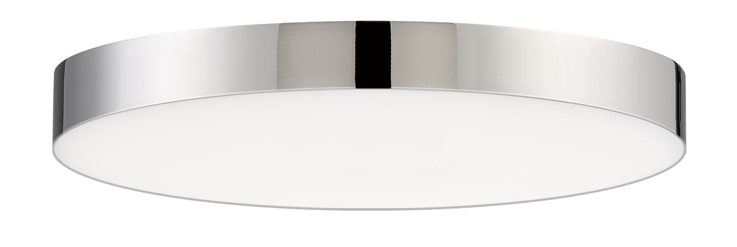 TRIM Flush mount Chrome INTEGRATED LED - 57662WTPC | MAXIM/ET2