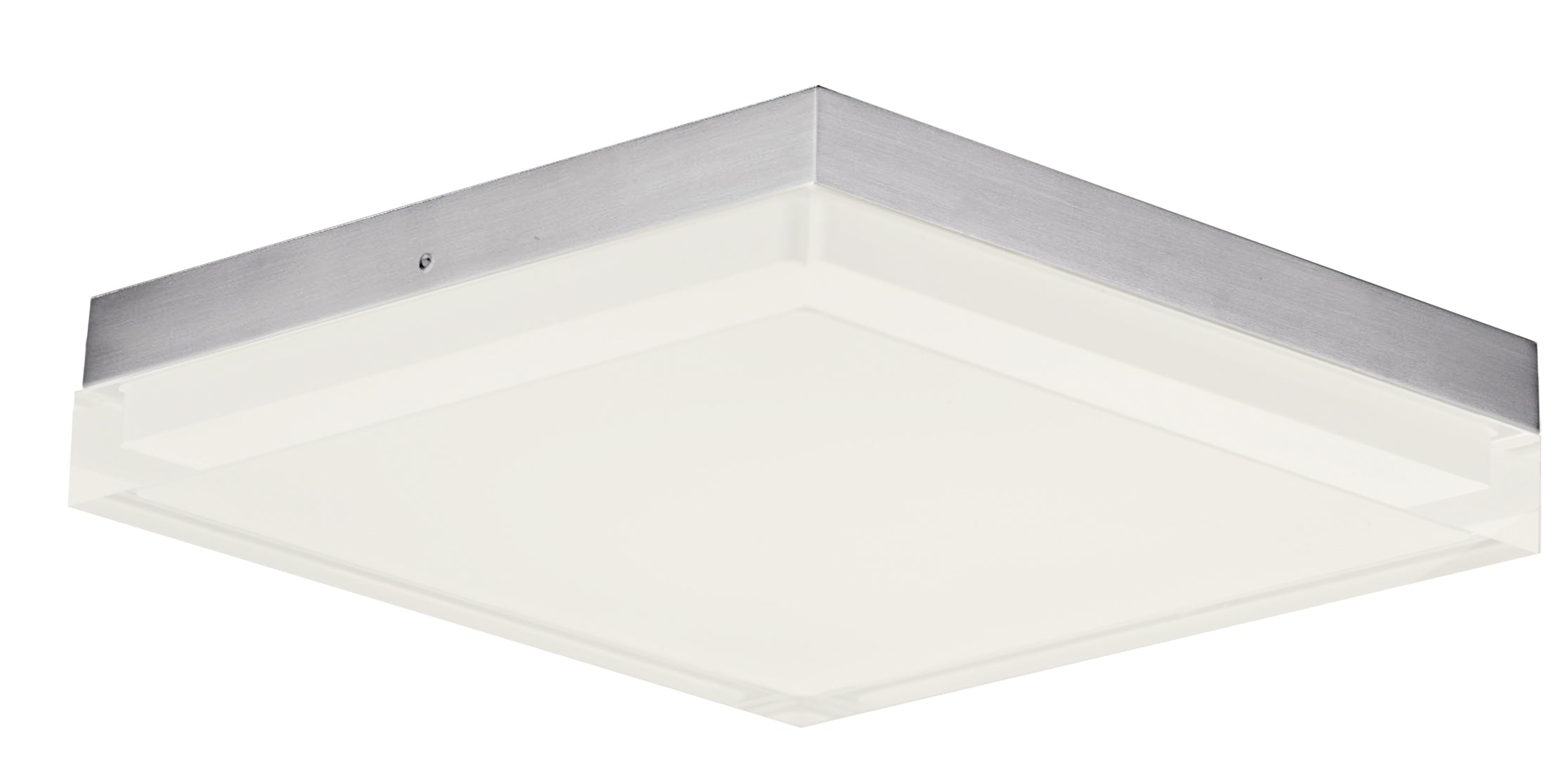 ILLUMINAIRE II Flush mount Nickel INTEGRATED LED - 57689CLFTSN | MAXIM/ET2