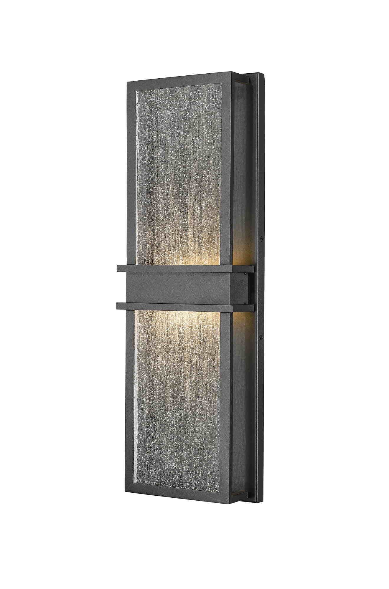 ECLIPSE Murale exterieure Noir DEL INTÉGRÉ - 577B-BK-LED | Z-LITE