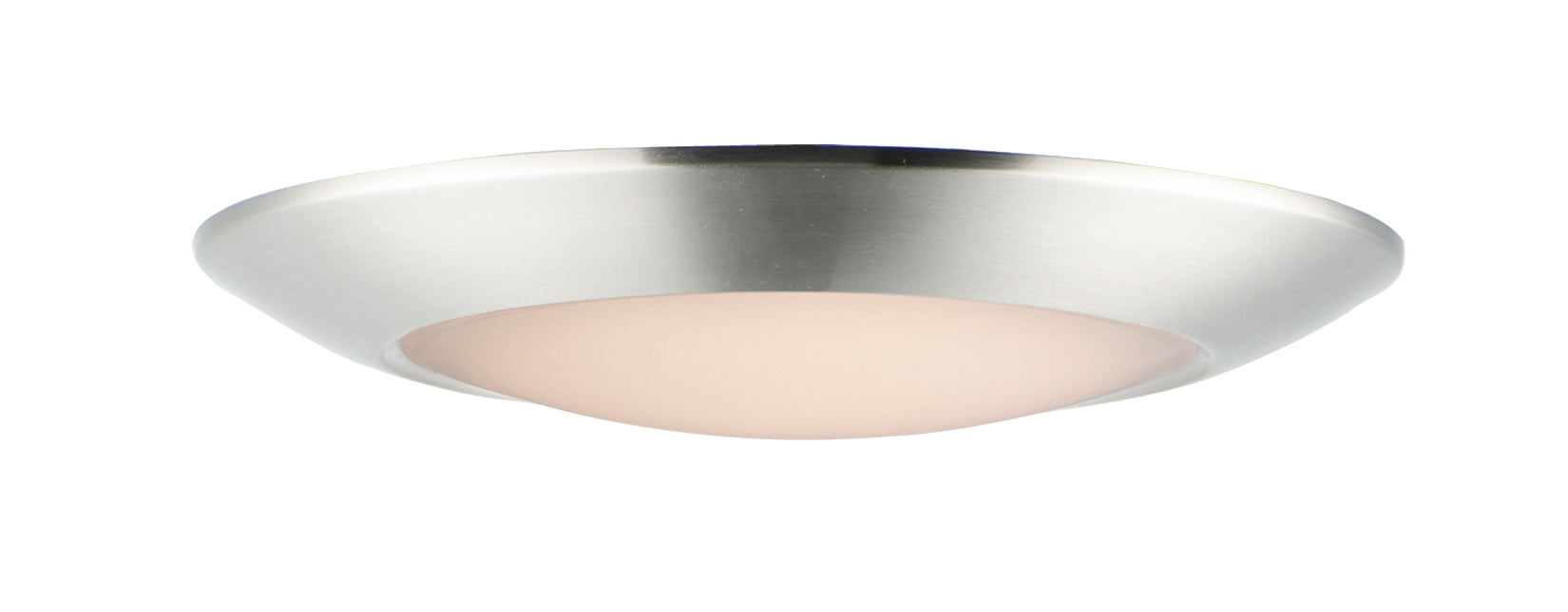 DIVERSE Flush mount Nickel INTEGRATED LED - 57850WTSN | MAXIM/ET2