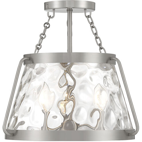 CRAWFORD Semi plafonnier Nickel - 6-1802-3-SN | SAVOYS