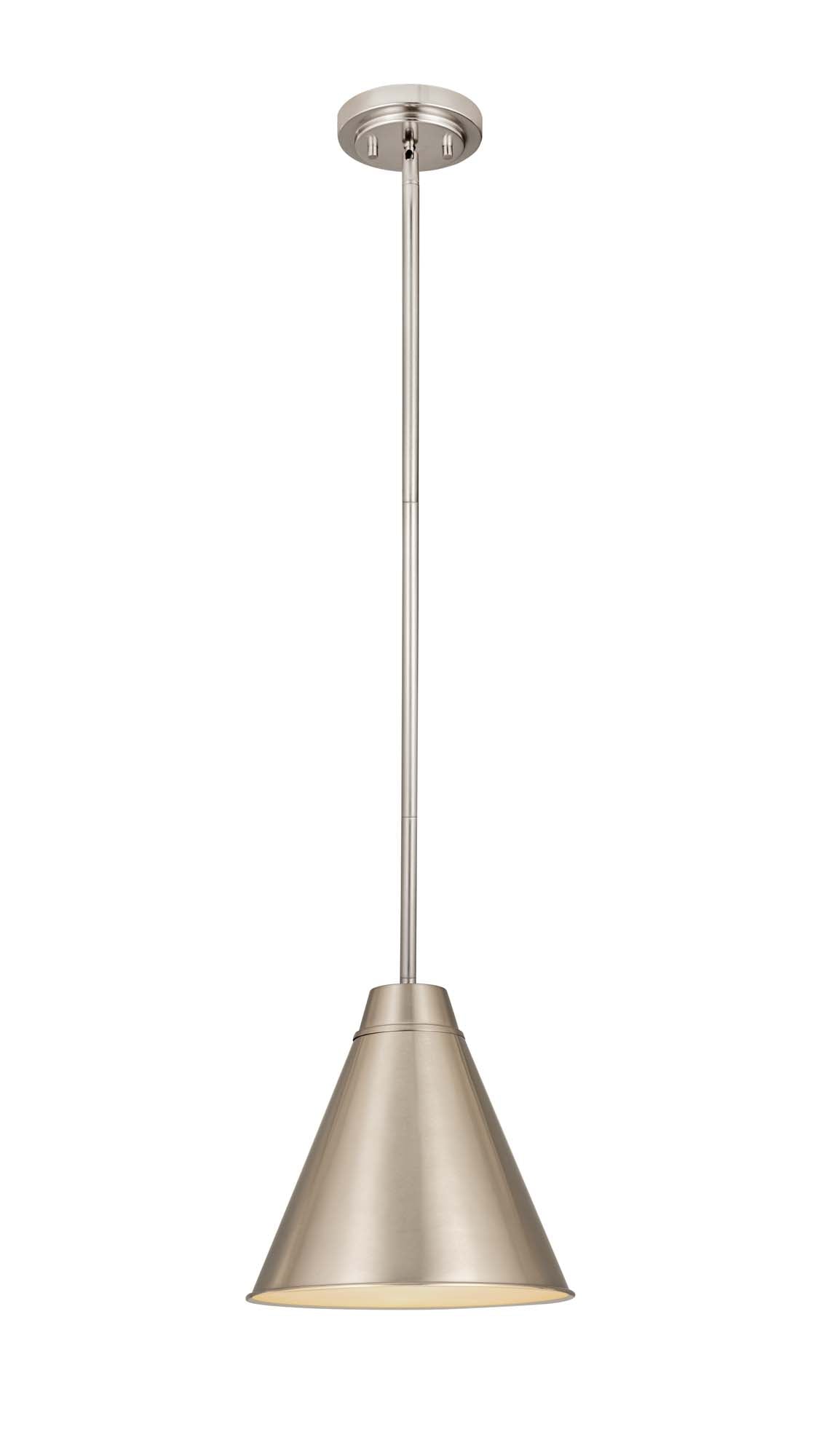 EATON Pendant Nickel - 6011P12-BN | Z-LITE