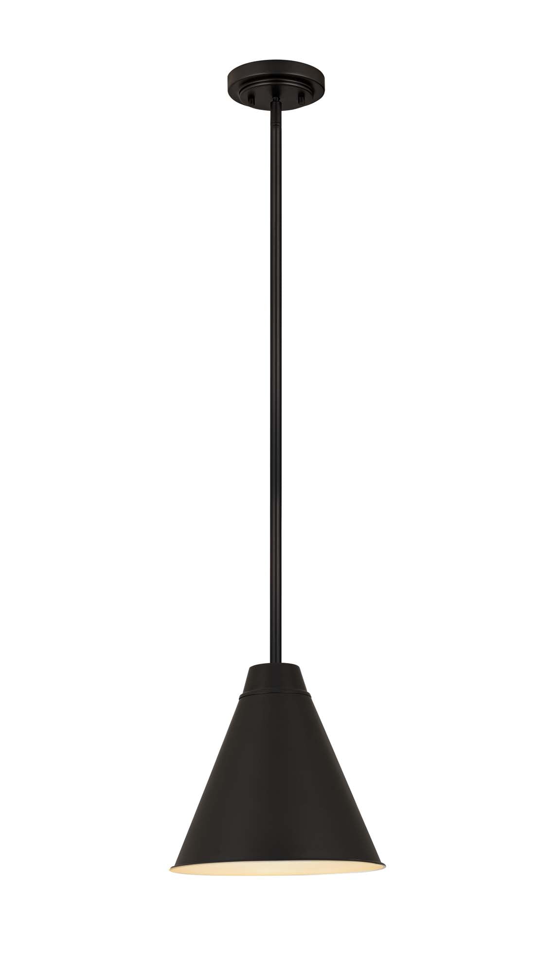 EATON Pendant Black - 6011P12-MB | Z-LITE