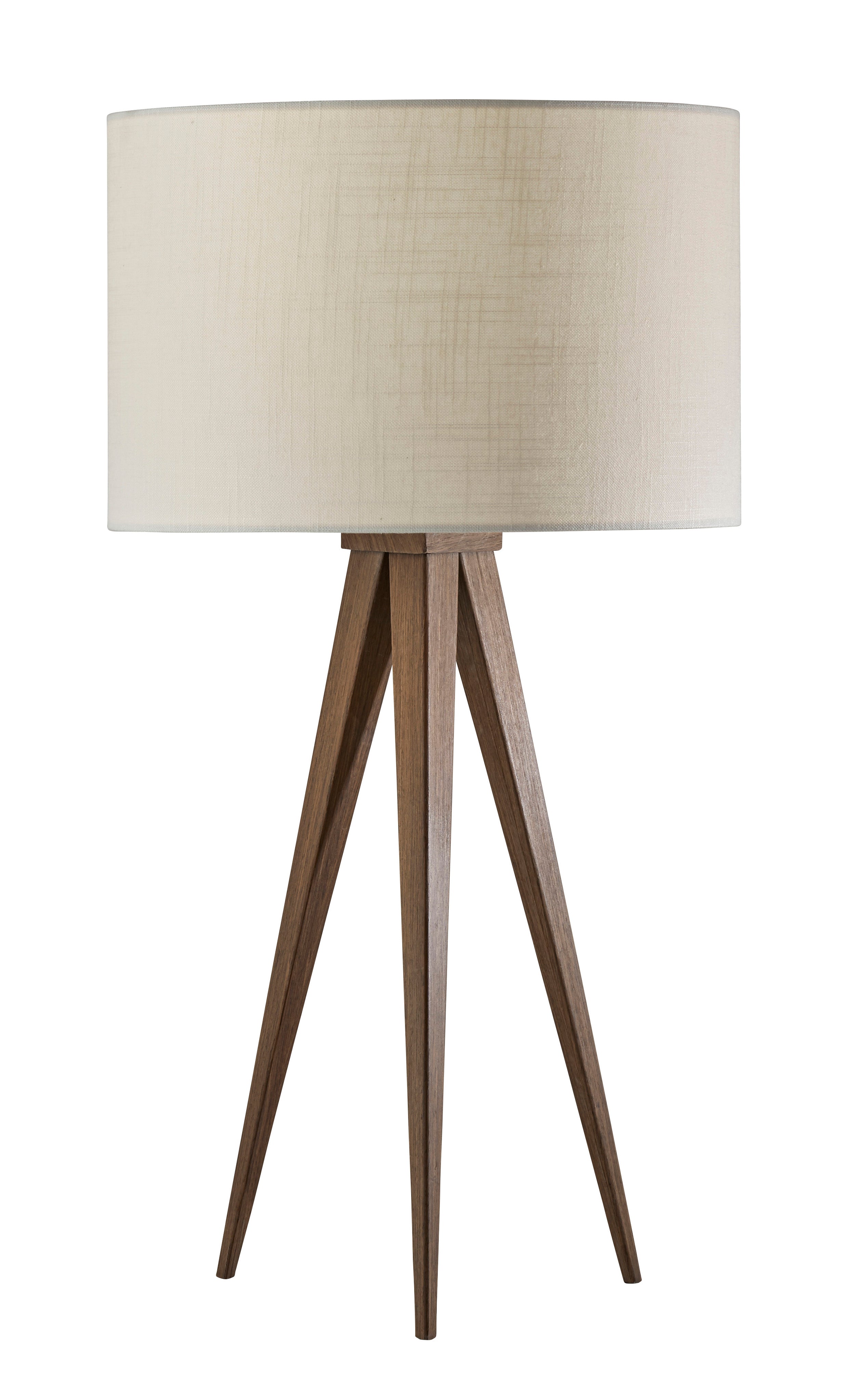 DIRECTOR Lampe sur table Bois - 6423-15 | ADESSO