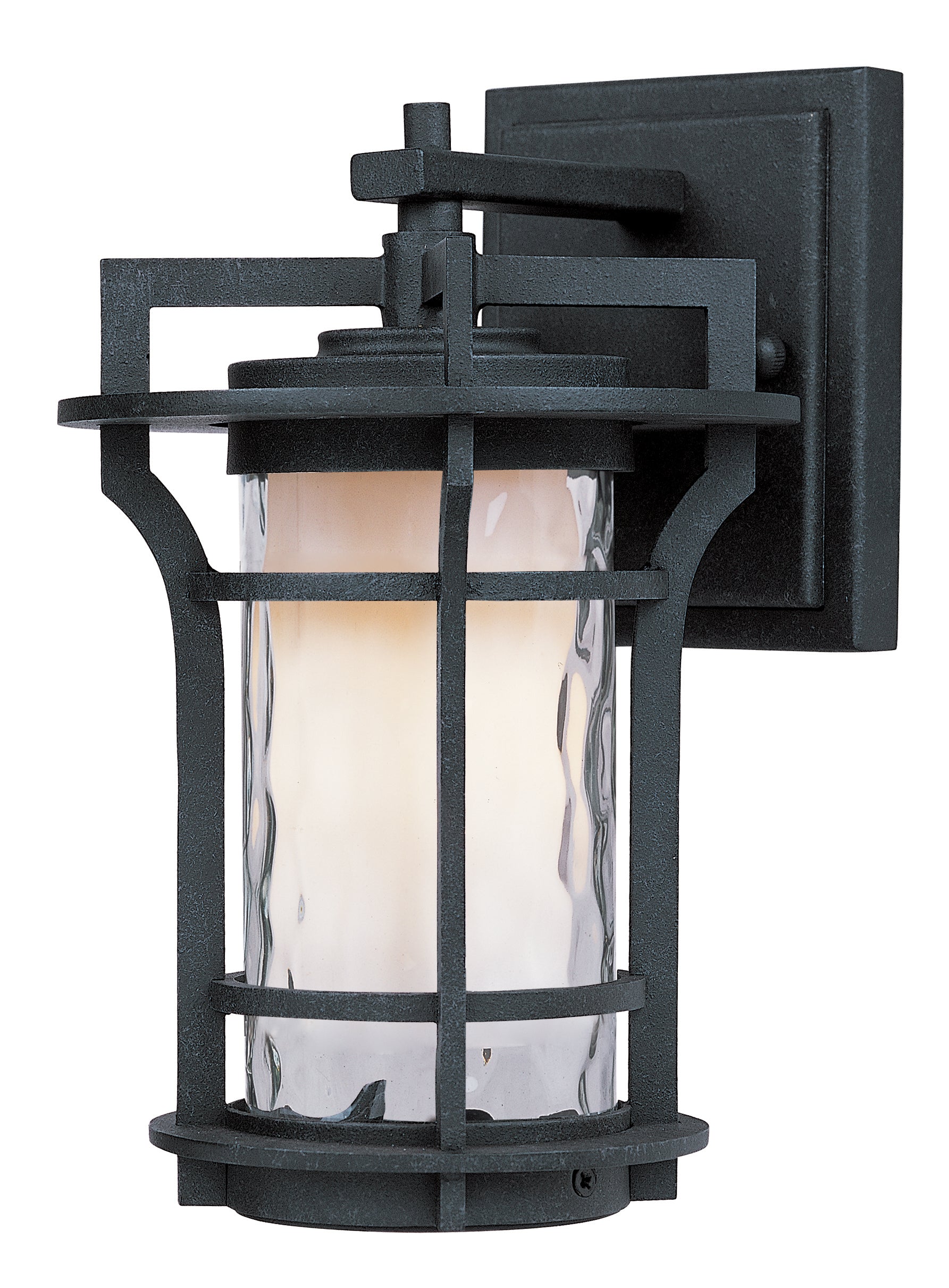OAKVILLE LED E26 Outdoor sconce Black - 65782WGBO | MAXIM/ET2