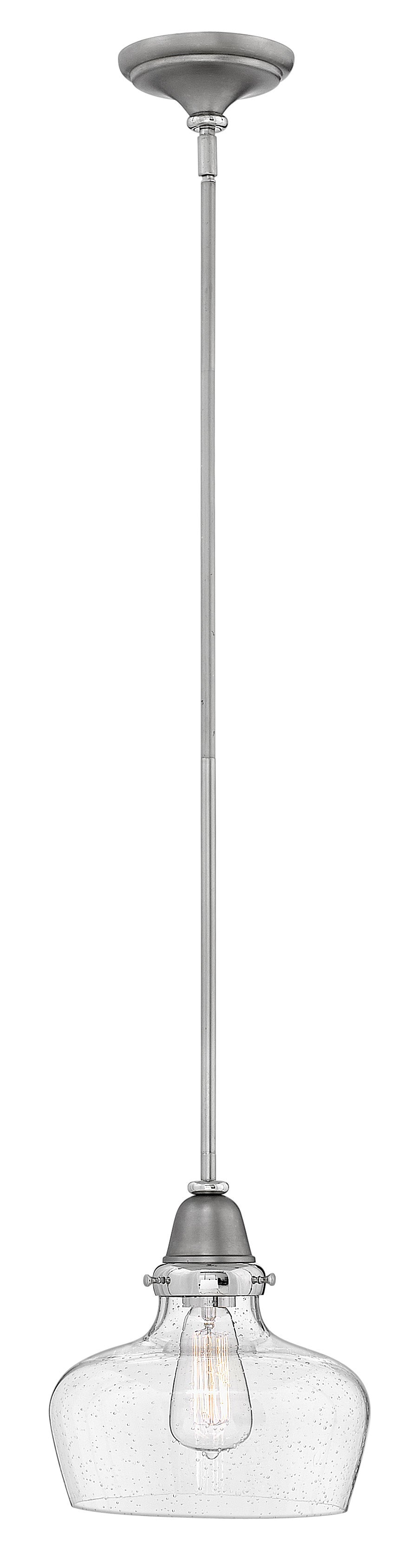 ACADEMY Suspension simple Nickel - 67072EN | HINKLEY