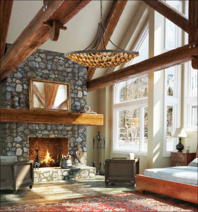 VENTURA Suspension Noir, Or - 7-9351-8-46 | SAVOYS