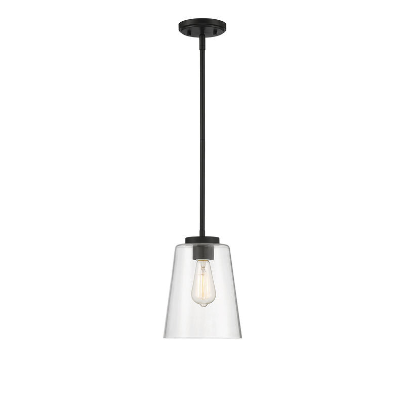 CALHOUN Pendant Black - 7-1027-1-89 | SAVOYS