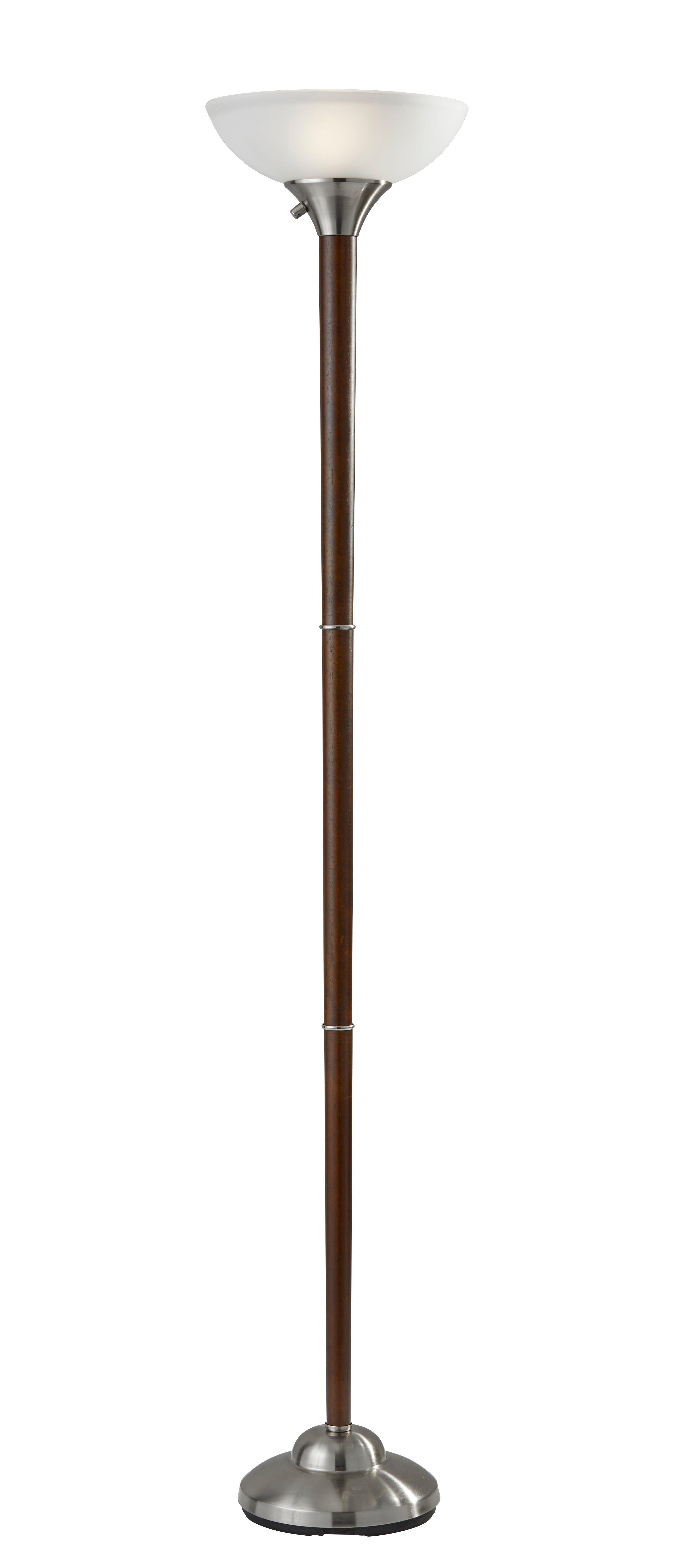 ARIES Floor lamp Wood - 7207-15 | ADESSO