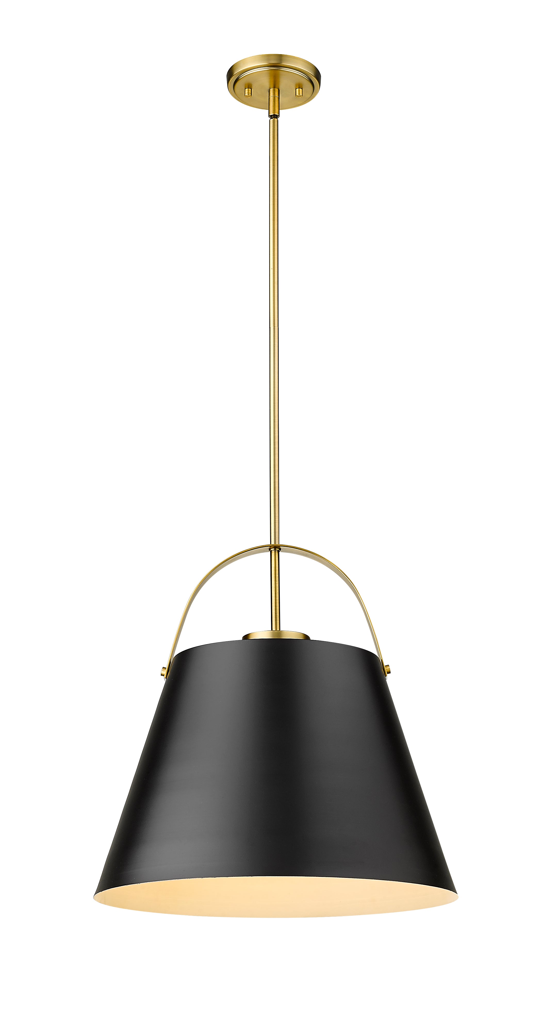 Z-STUDIO Pendant Black, Gold - 726P18-MB+HBR | Z-LITE