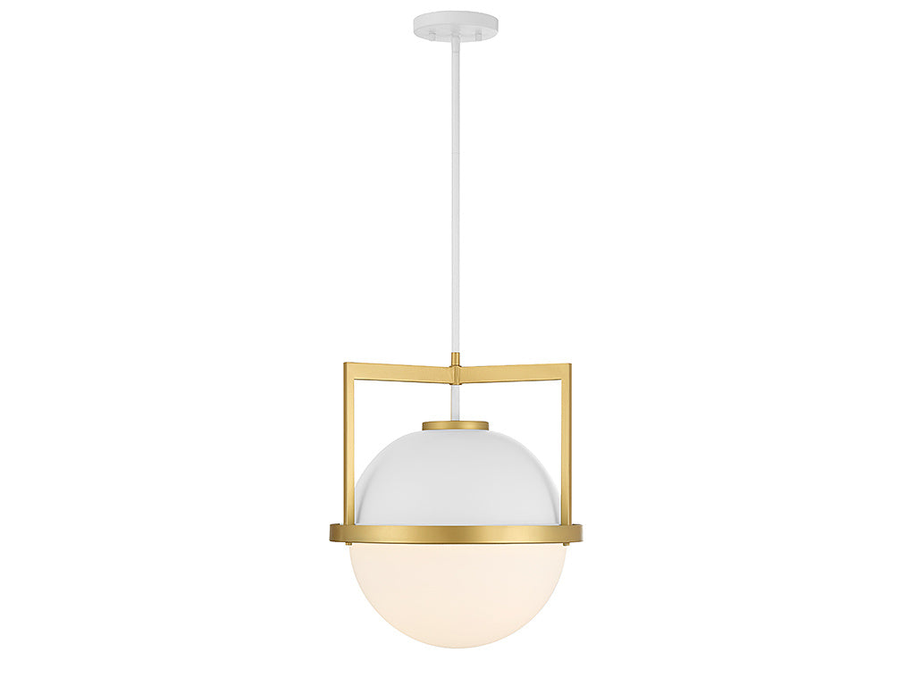 CARLYSLE Mini pendant White - 7-4600-1-142 | SAVOYS
