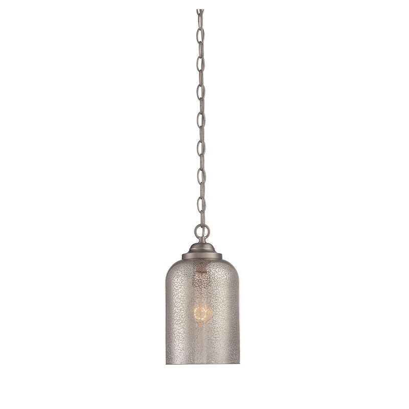BALLY Suspension simple Nickel - 7-701-1-SN | SAVOYS