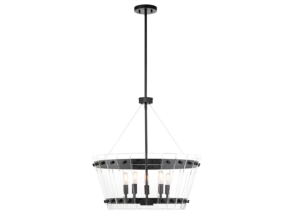 VENTARI Chandelier Noir - 7-8857-5-89 | SAVOYS