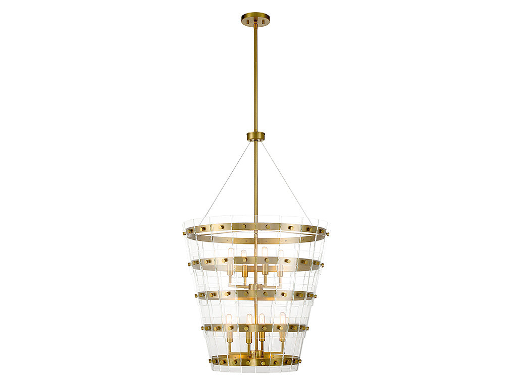 VENTARI Chandelier Or - 7-8859-8-322 | SAVOYS